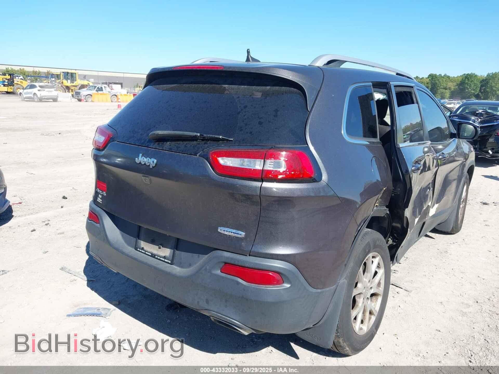 2016 JEEP CHEROKEE - VIN: 1C4PJMCS8GW331285 - Фото 4