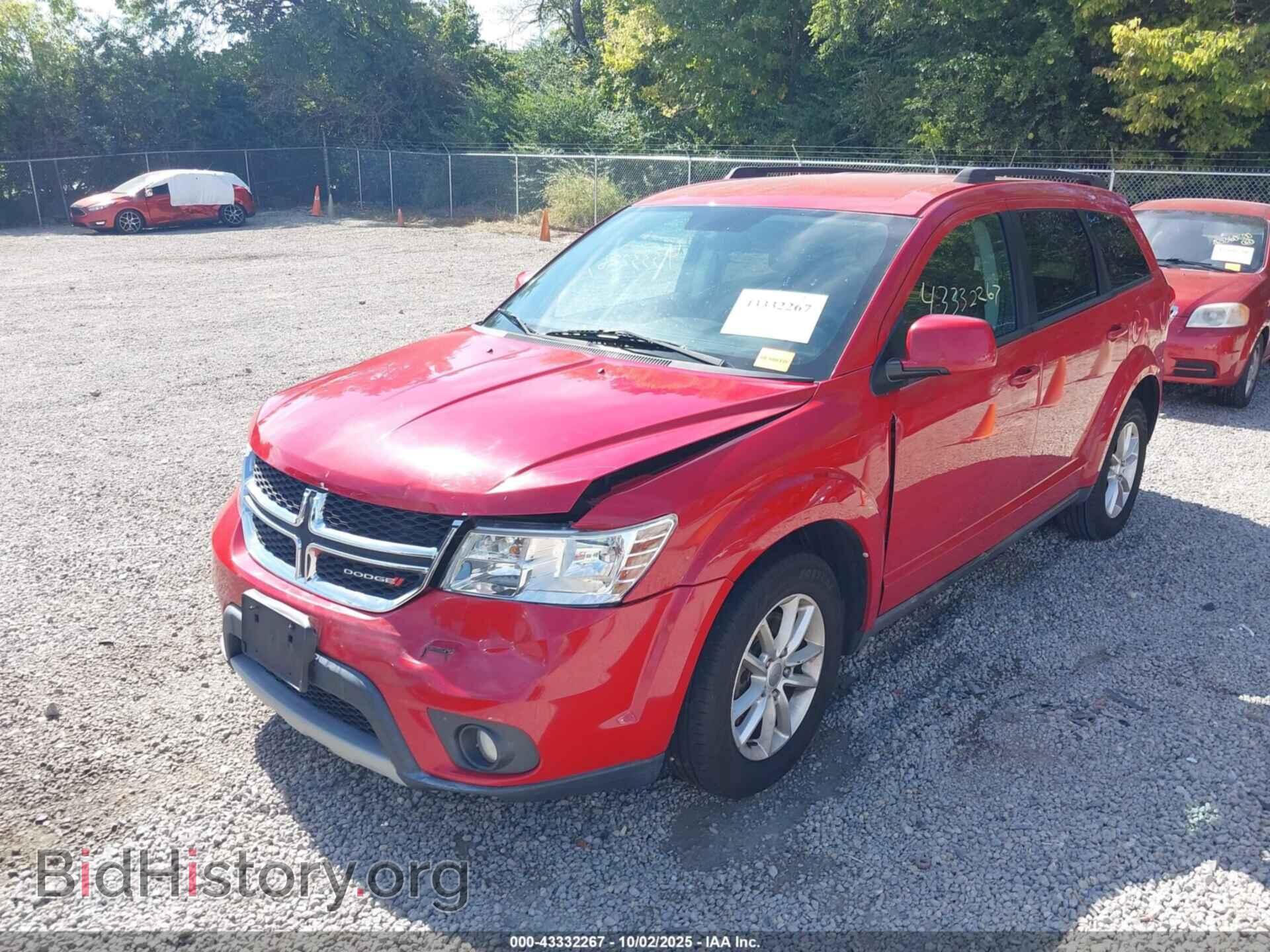2013 DODGE JOURNEY - VIN: 3C4PDCBG0DT587078 - Фото 2