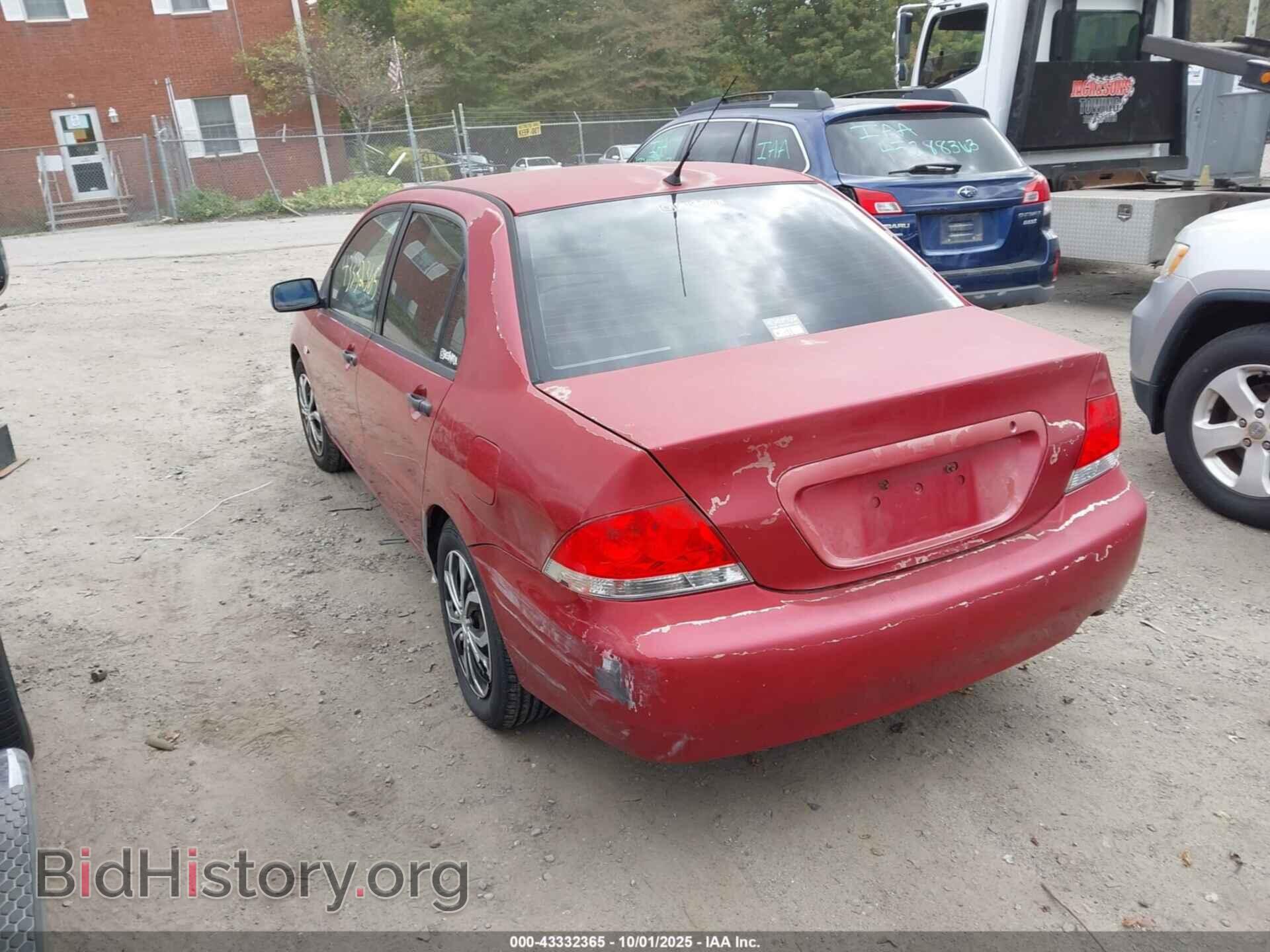 2006 MITSUBISHI LANCER - VIN: JA3AJ26E96U037449 - Фото 3