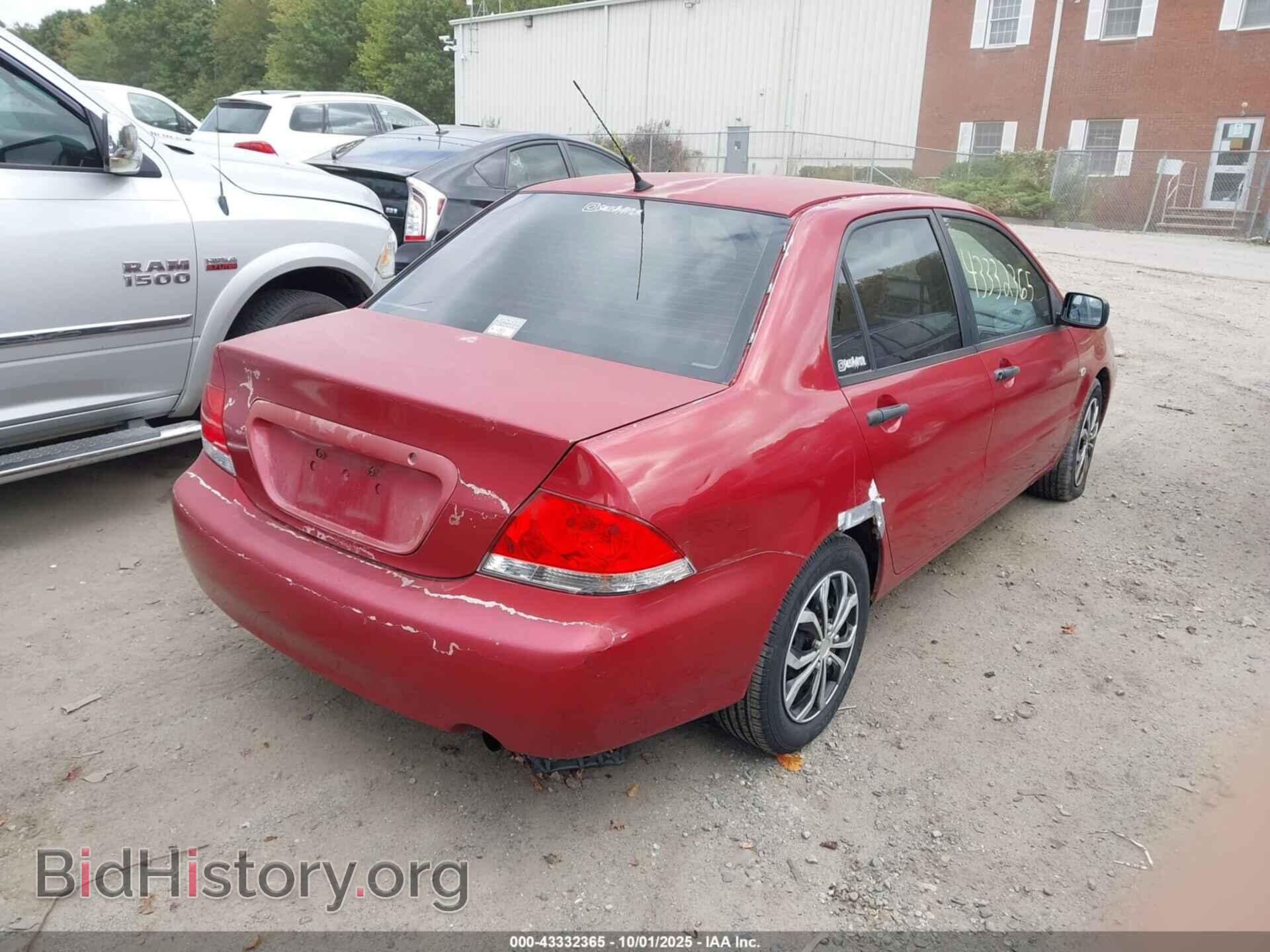 2006 MITSUBISHI LANCER - VIN: JA3AJ26E96U037449 - Фото 4