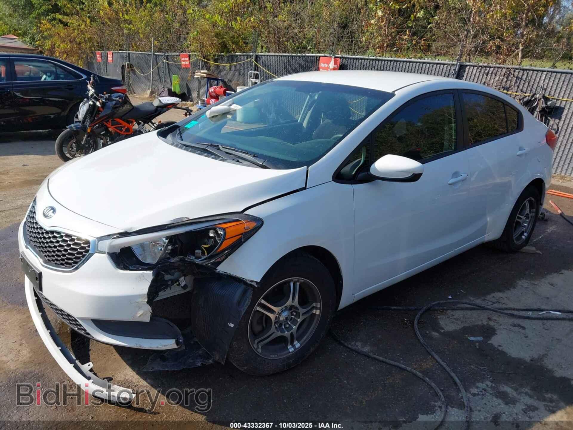 2016 KIA FORTE - VIN: KNAFK4A63G5482391 - Фото 2