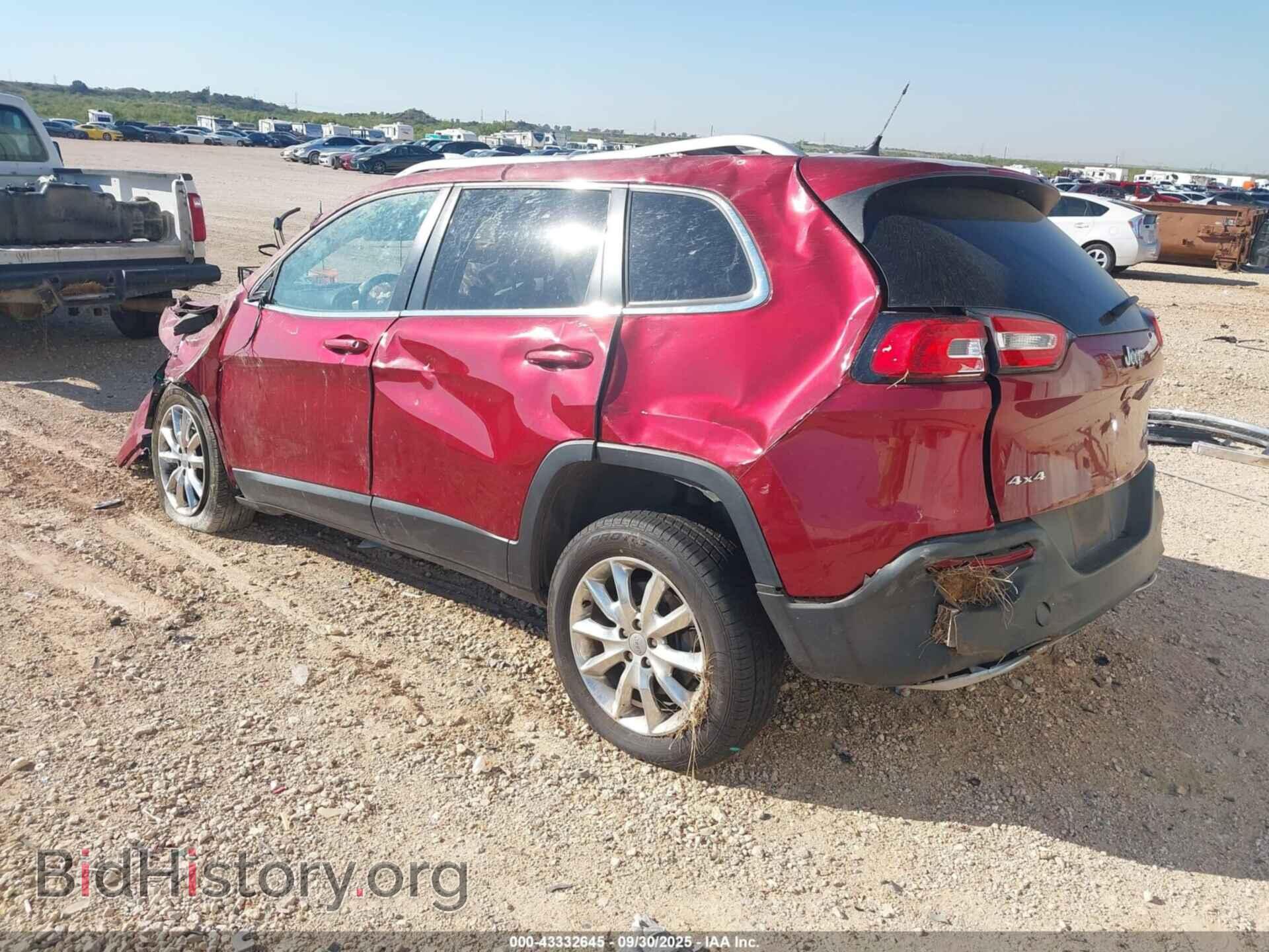 2015 JEEP CHEROKEE - VIN: 1C4PJMDB5FW606852 - Фото 3
