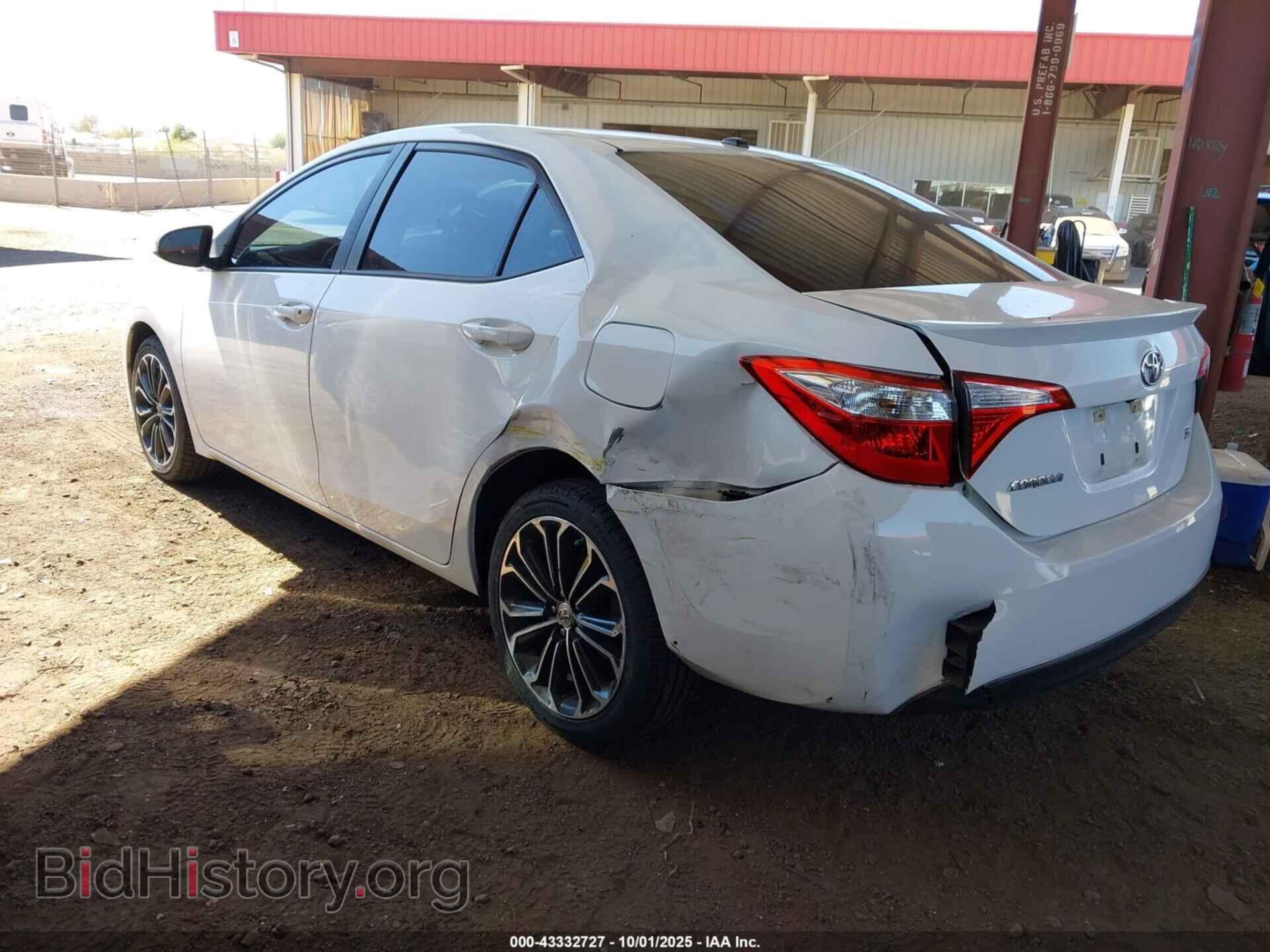 2016 TOYOTA COROLLA - VIN: 5YFBURHE4GP366660 - Фото 3