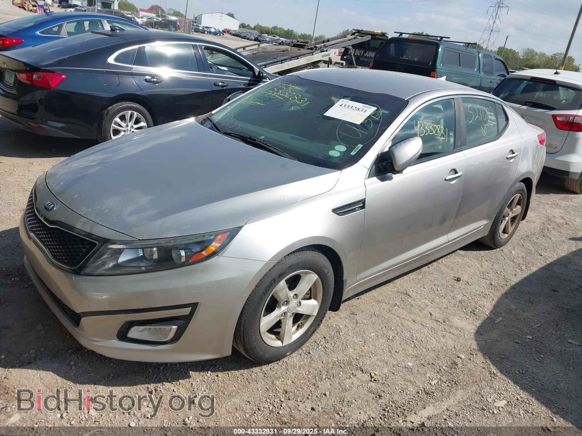 2015 KIA OPTIMA - VIN: KNAGM4A76F5527622 - Фото 2