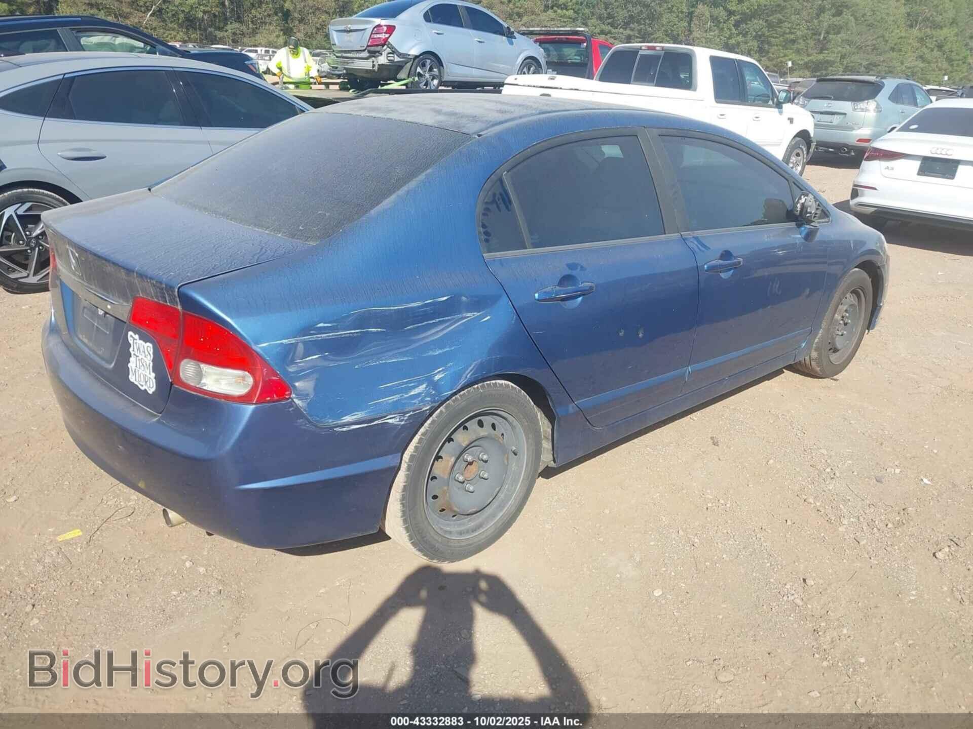 2009 HONDA CIVIC - VIN: 19XFA16539E010364 - Фото 4
