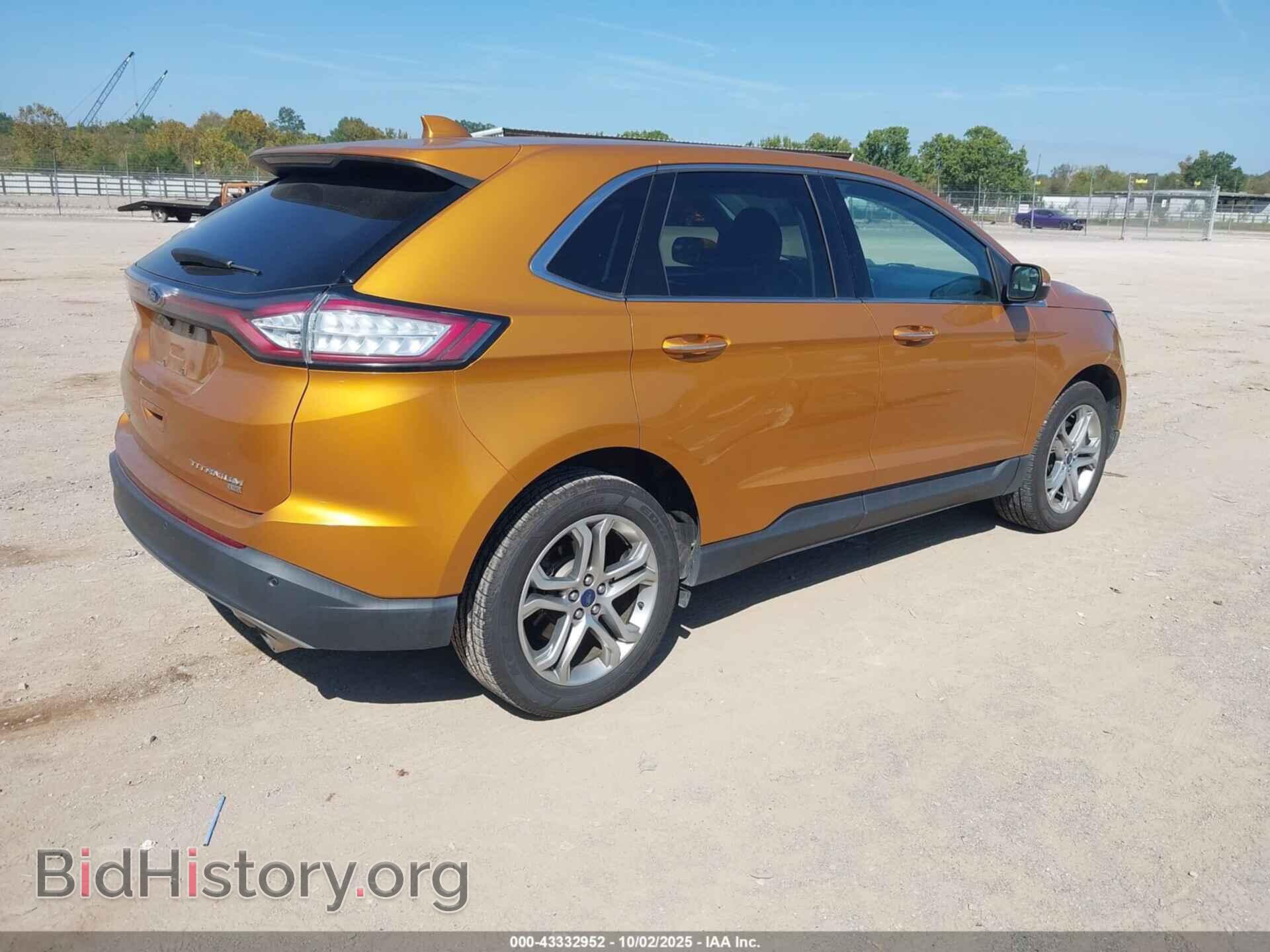 2016 FORD EDGE - VIN: 2FMPK4K85GBB21985 - Фото 4