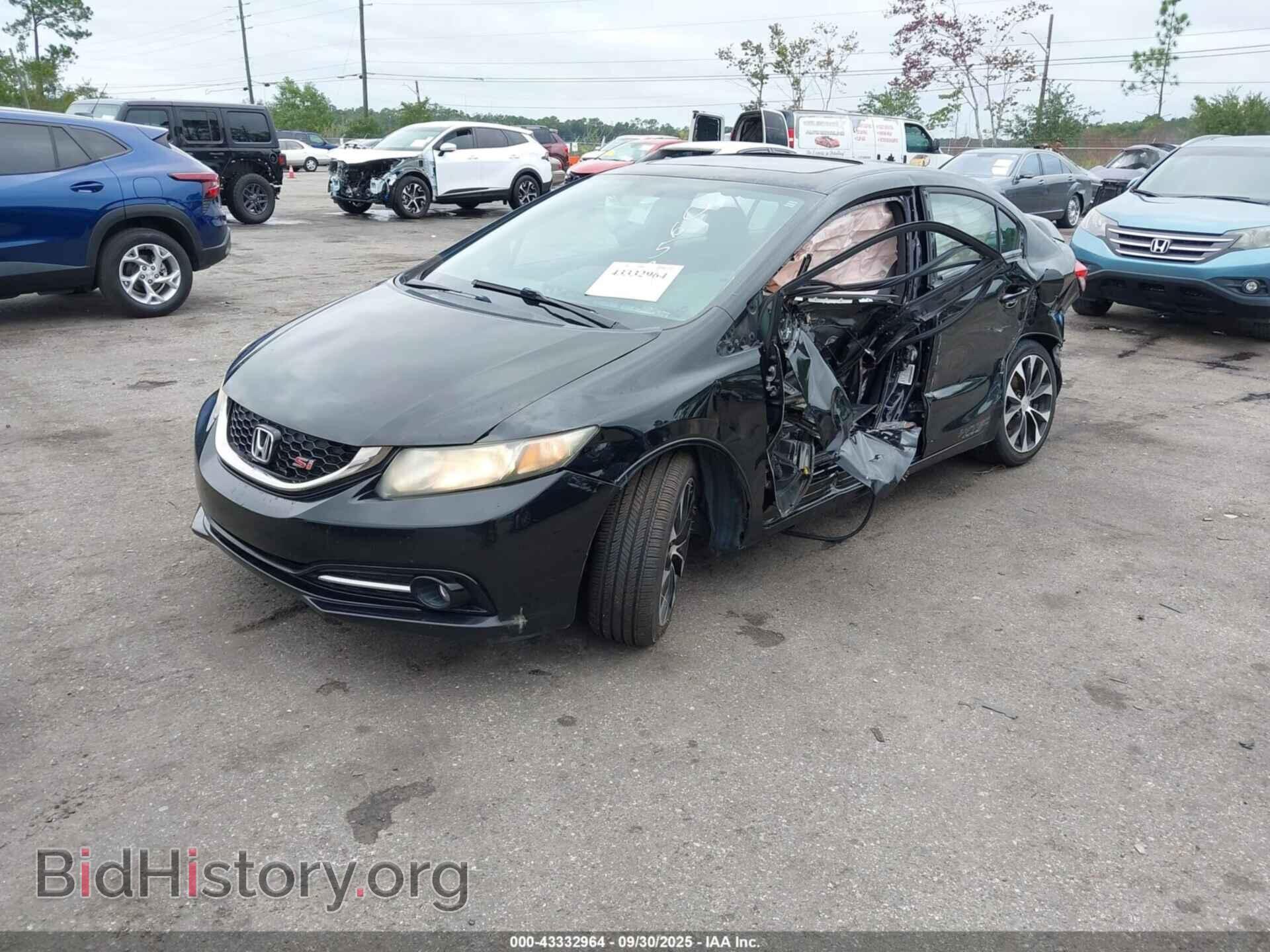 2013 HONDA CIVIC - VIN: 2HGFB6E51DH710653 - Фото 2