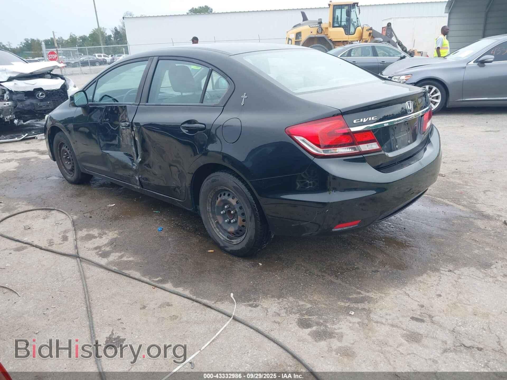 2013 HONDA CIVIC - VIN: 19XFB2F51DE264277 - Фото 3