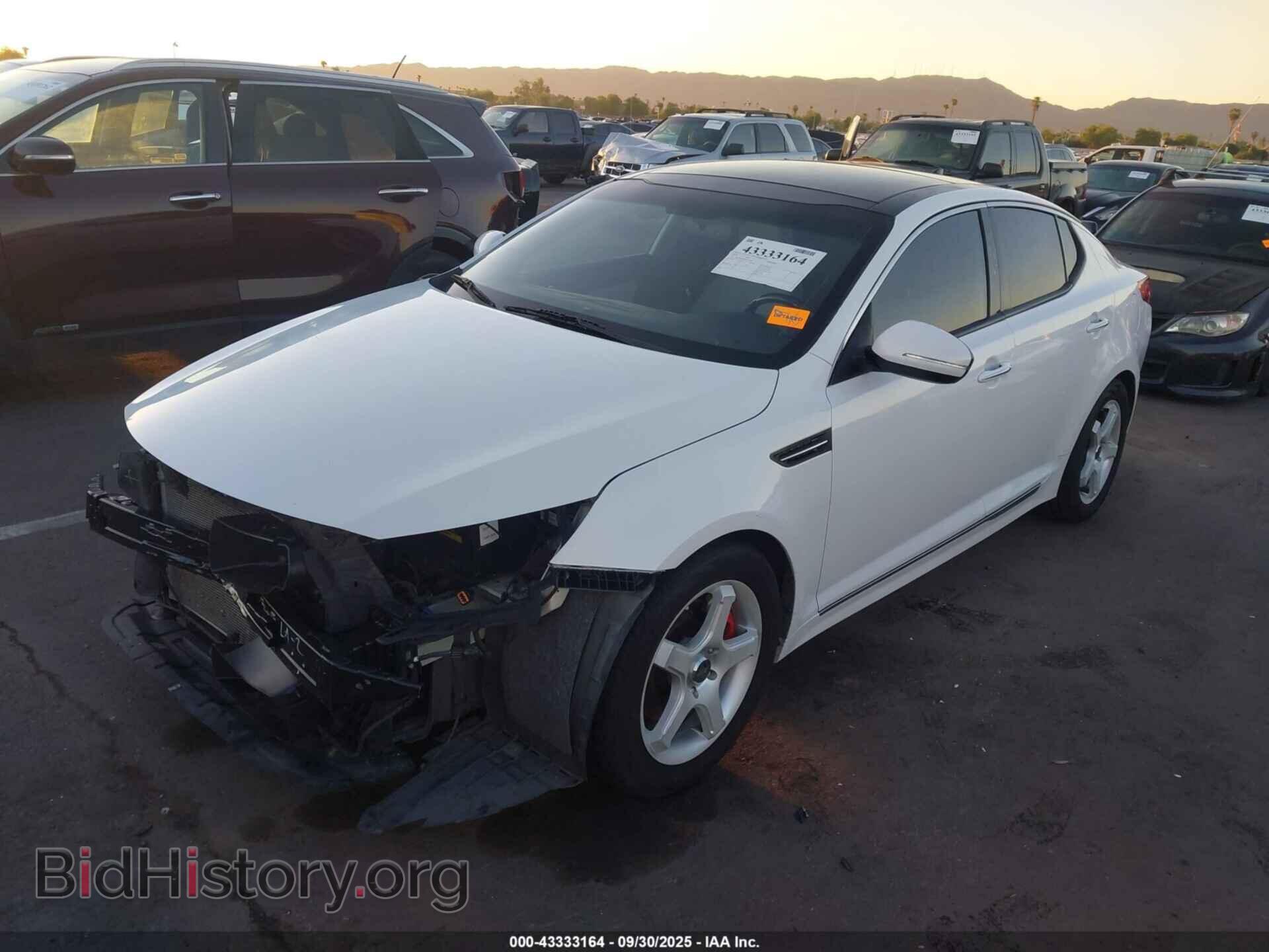 2013 KIA OPTIMA - VIN: 5XXGR4A68DG107588 - Фото 2