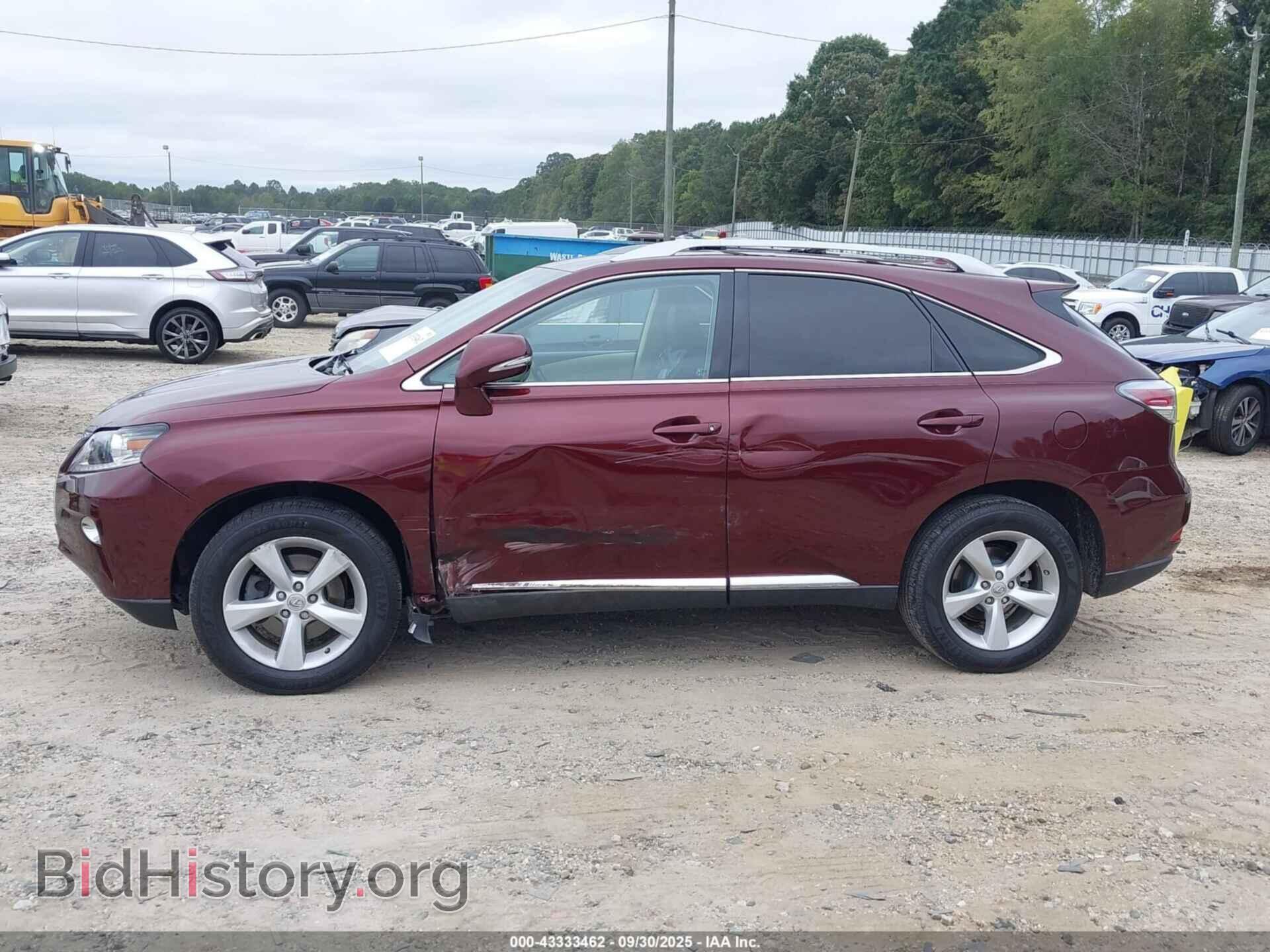 2013 LEXUS RX 350 - VIN: 2T2BK1BA1DC222049 - Фото 6