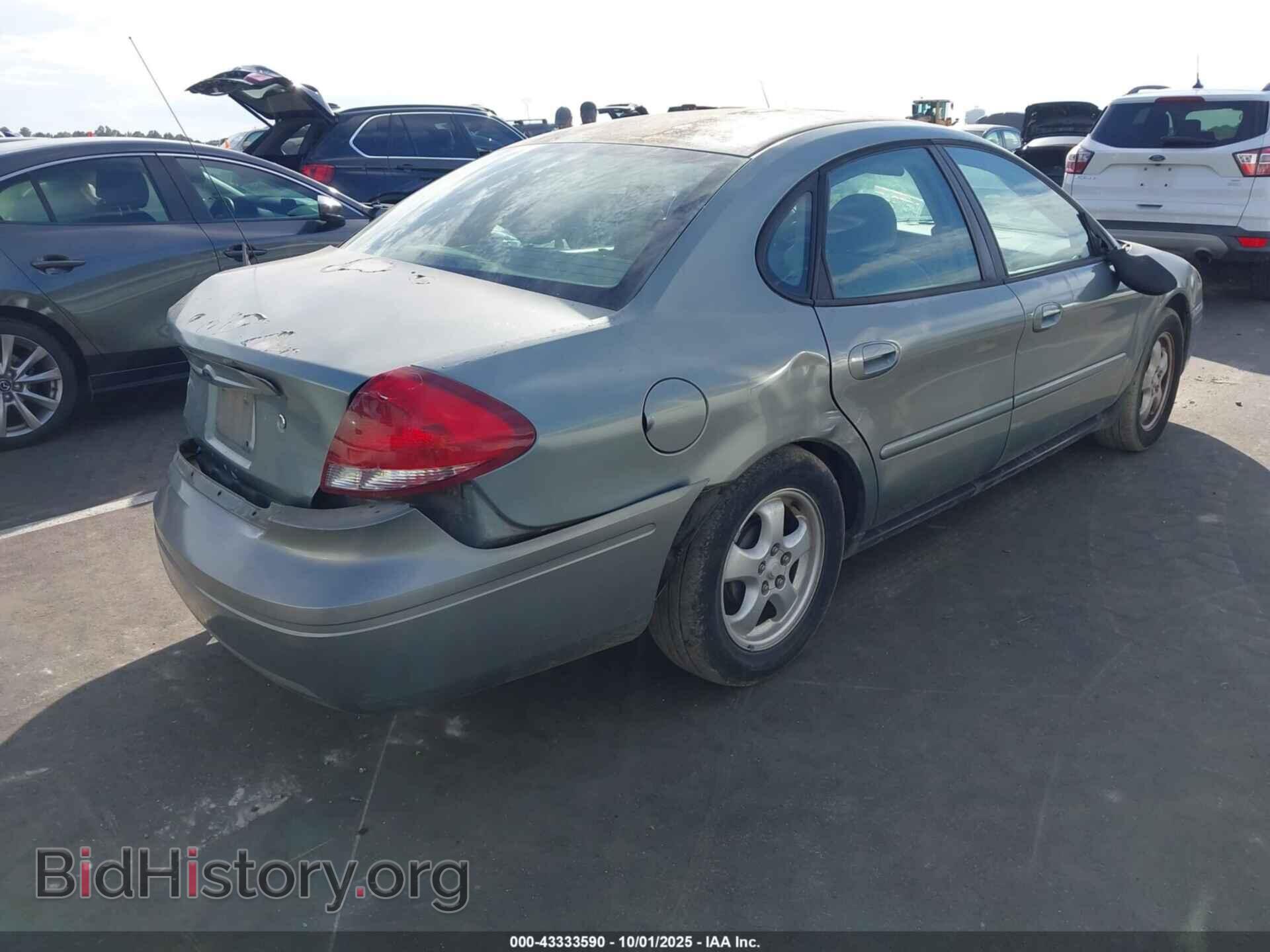 2006 FORD TAURUS - VIN: 1FAFP53U06A249411 - Фото 4