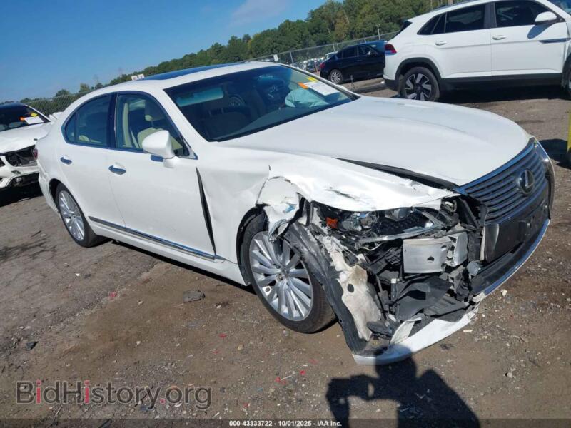 2013 Lexus LS 460 (VIN JTHBL5EF8D5118329) — фото 1 из 16, IAAI, повреждение: передняя и задняя часть