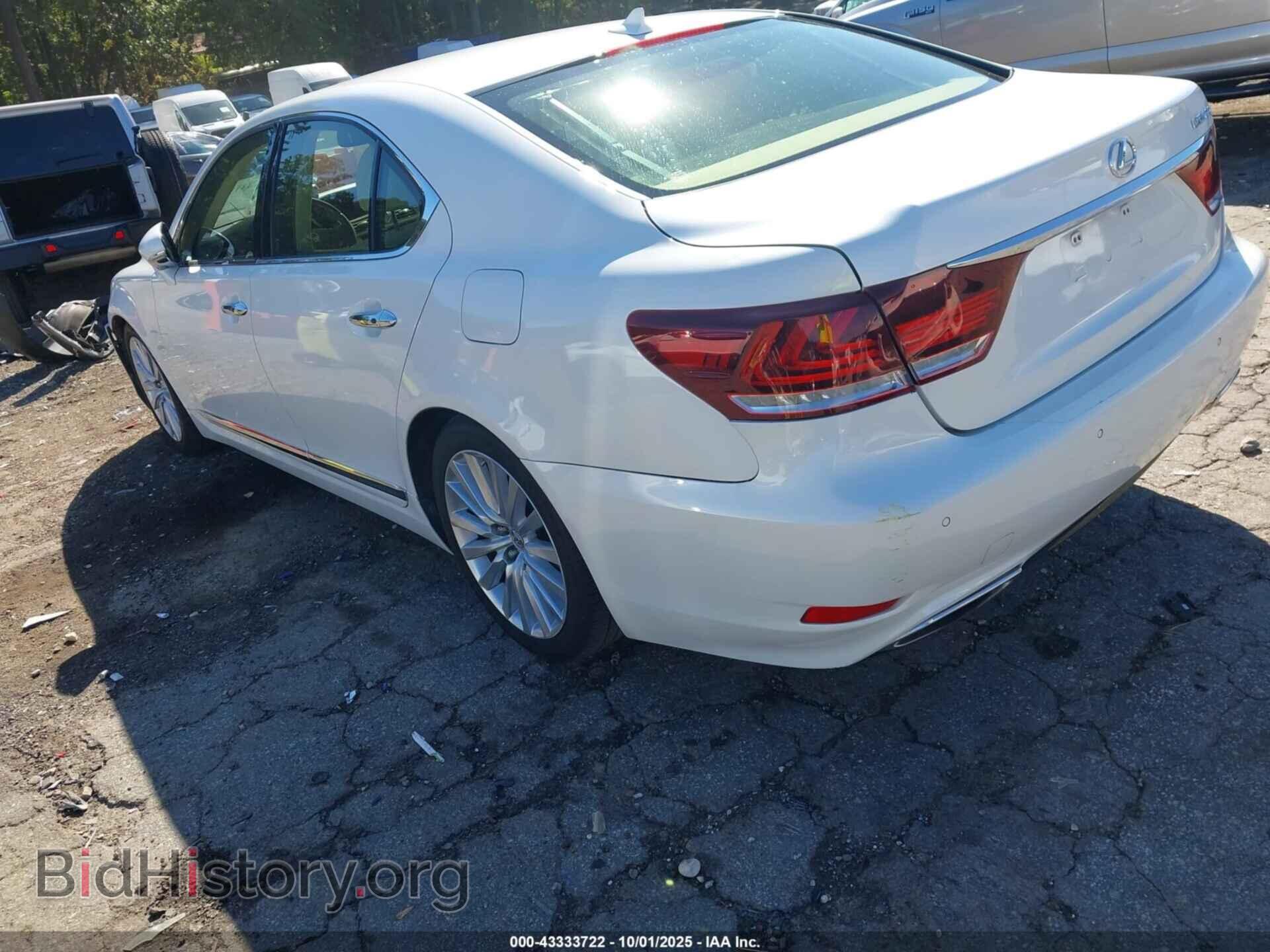 2013 LEXUS LS 460 - VIN: JTHBL5EF8D5118329 - Photo 3