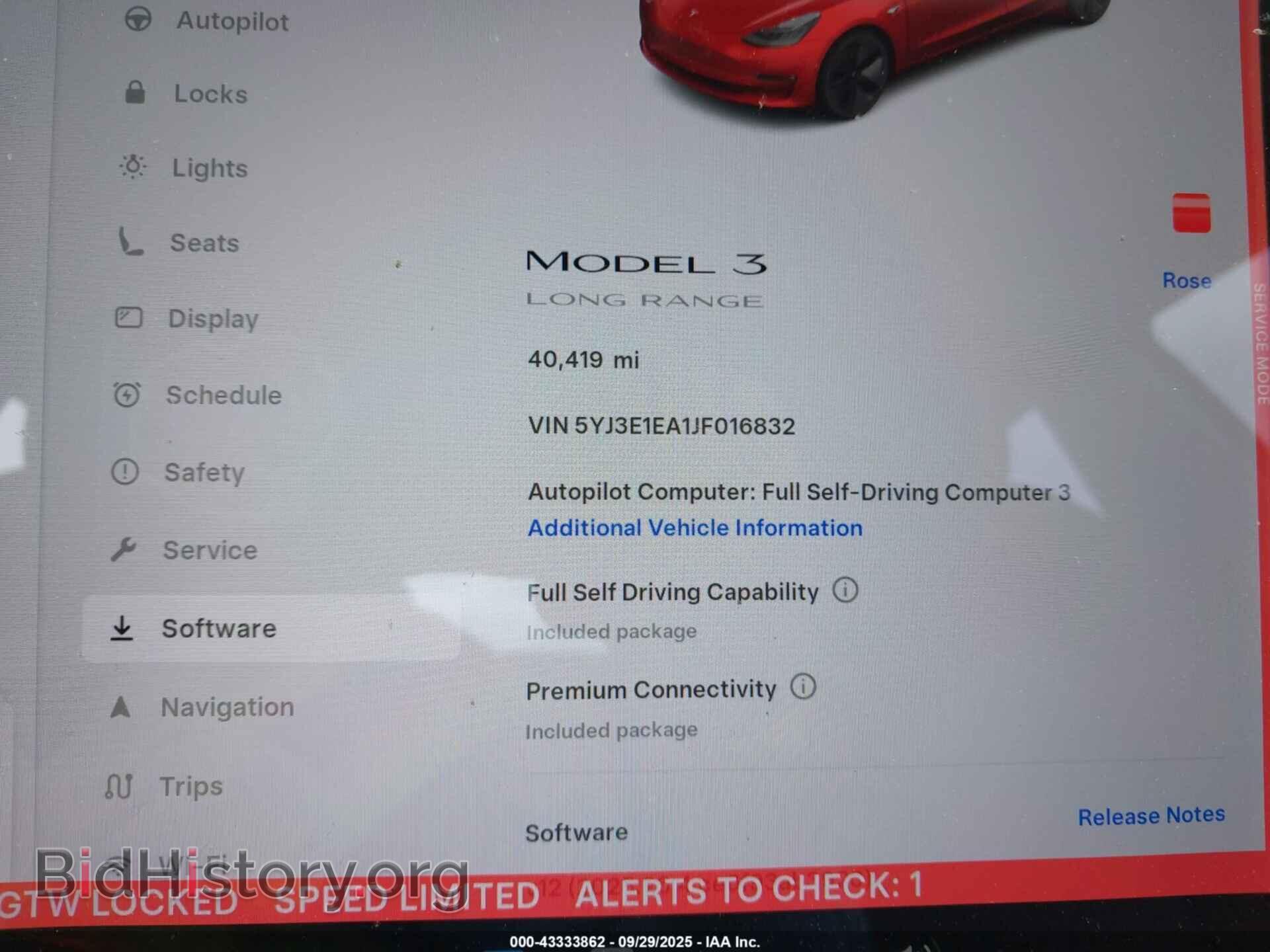 2018 TESLA MODEL 3 - VIN: 5YJ3E1EA1JF016832 - Photo 7