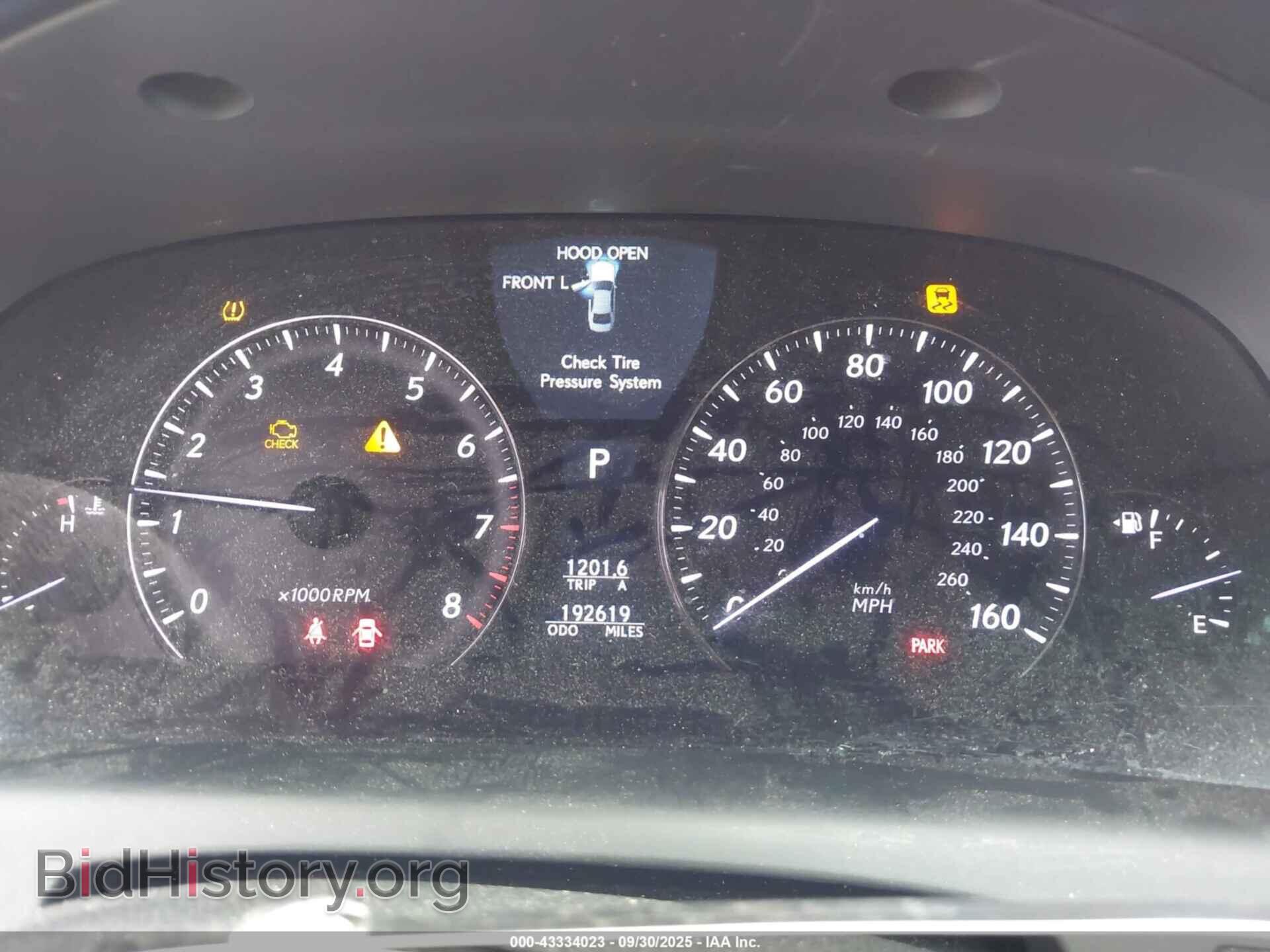 2008 LEXUS LS 460 - VIN: JTHBL46F785065816 - Фото 7