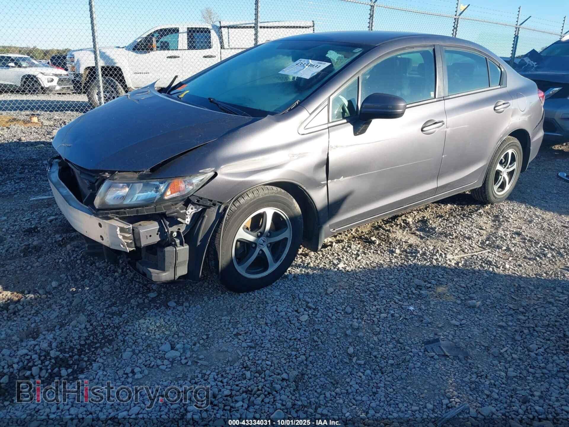 2015 HONDA CIVIC - VIN: 2HGFB2F79FH528842 - Фото 2