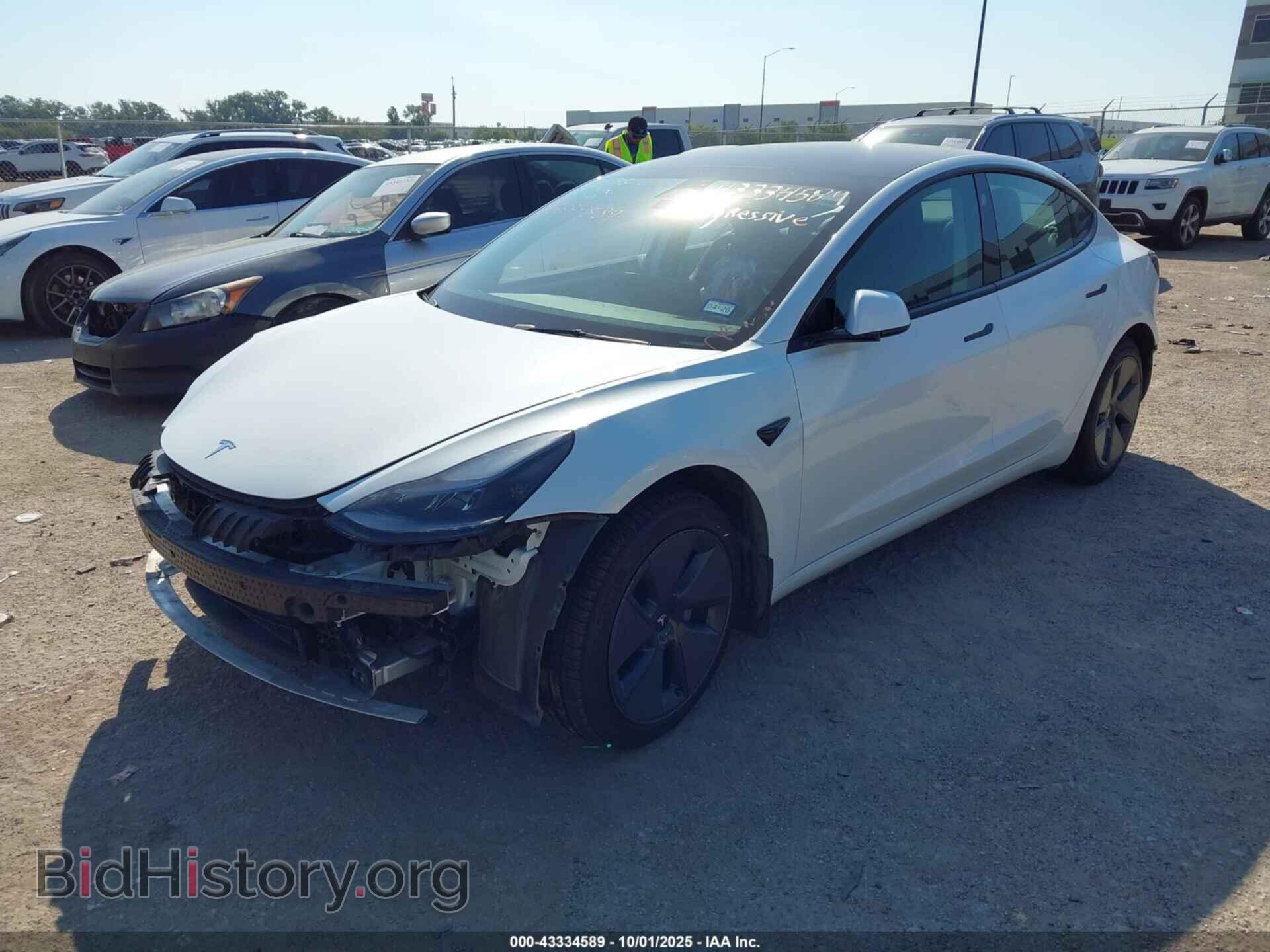 2023 TESLA MODEL 3 - VIN: 5YJ3E1EA2PF552746 - Фото 2