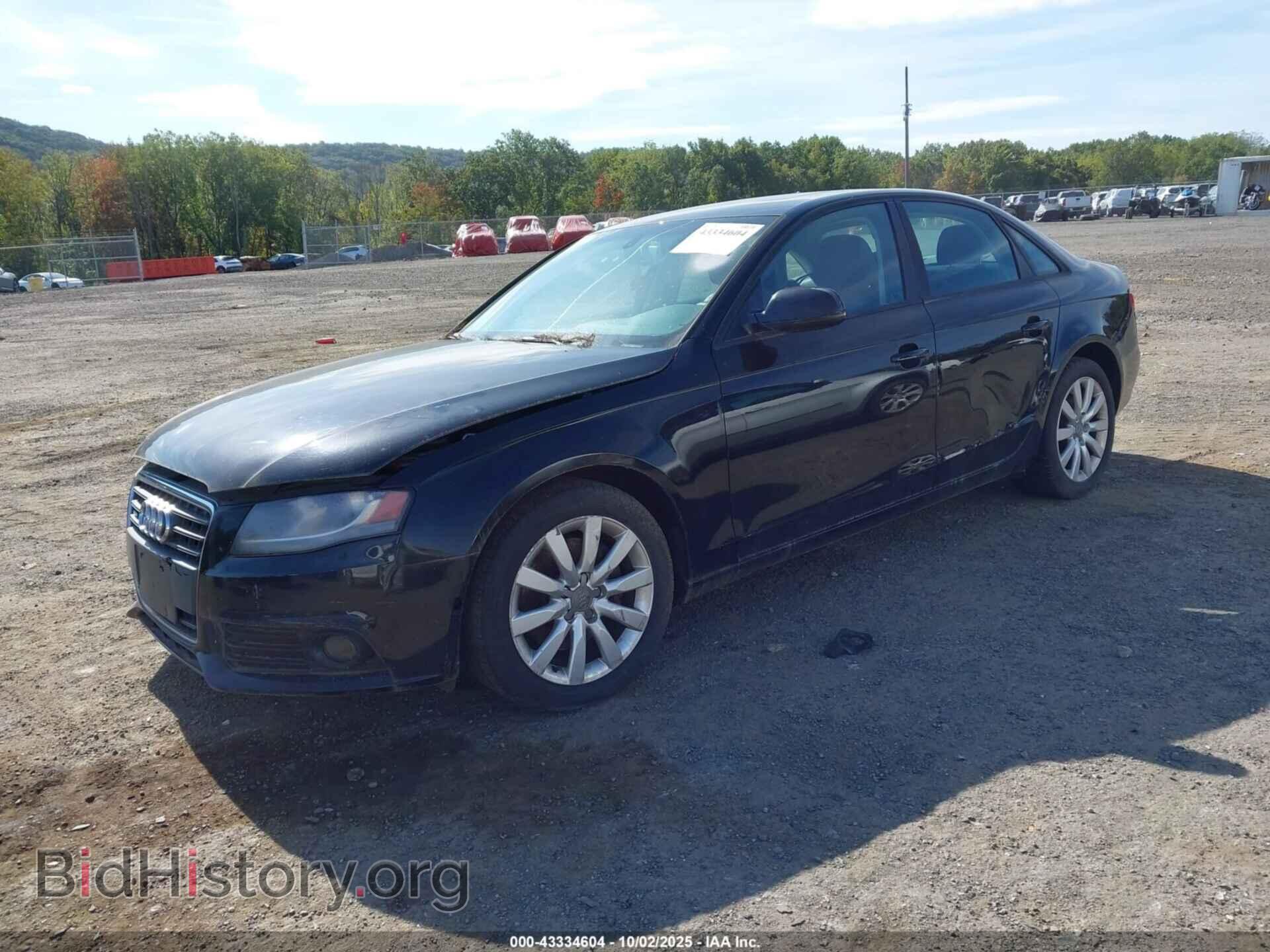 2012 AUDI A4 - VIN: WAUBFAFL0CN013754 - Photo 2