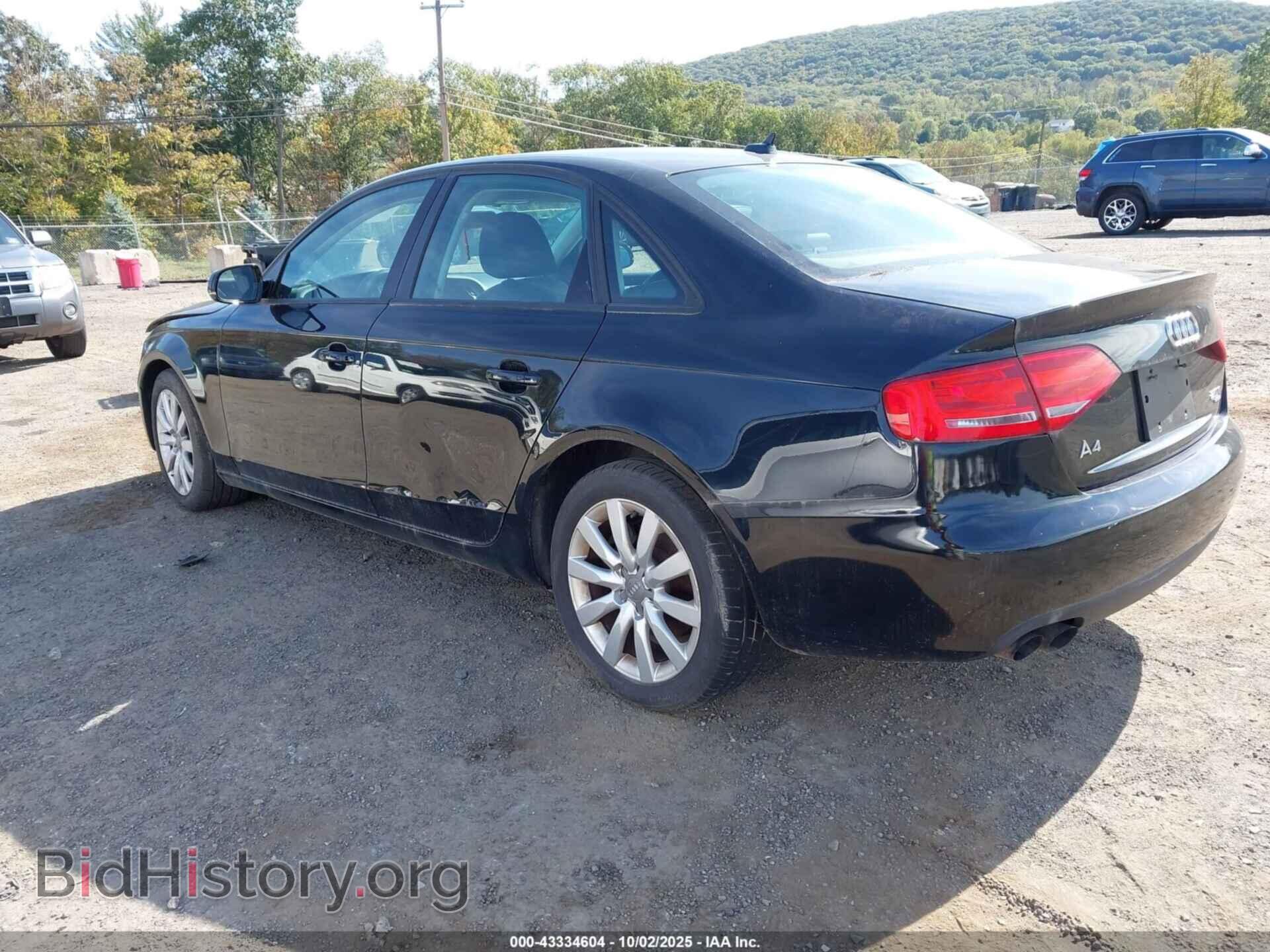 2012 AUDI A4 - VIN: WAUBFAFL0CN013754 - Photo 3