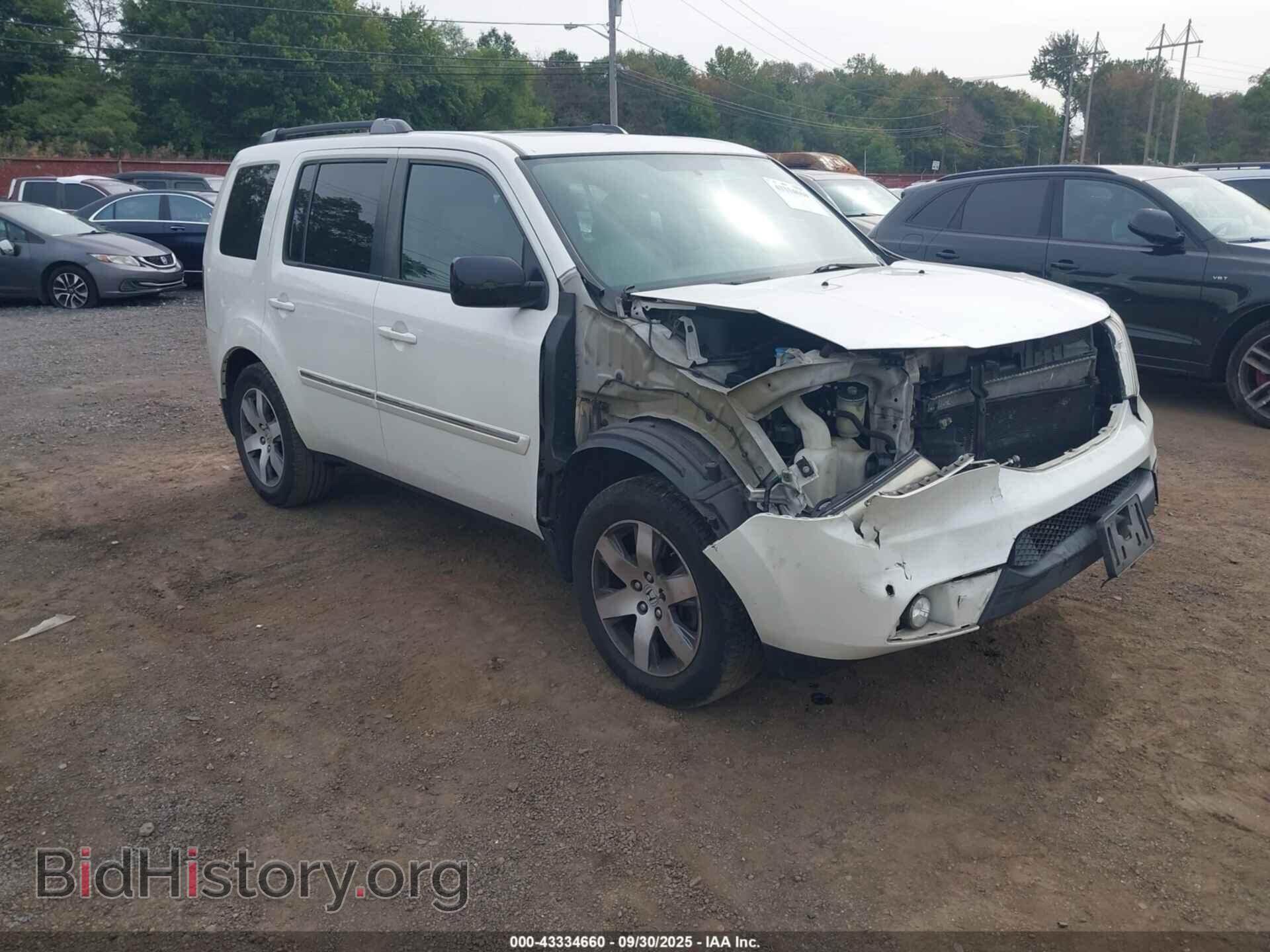 Фотография 5FNYF4H94FB059767 - HONDA PILOT 2015