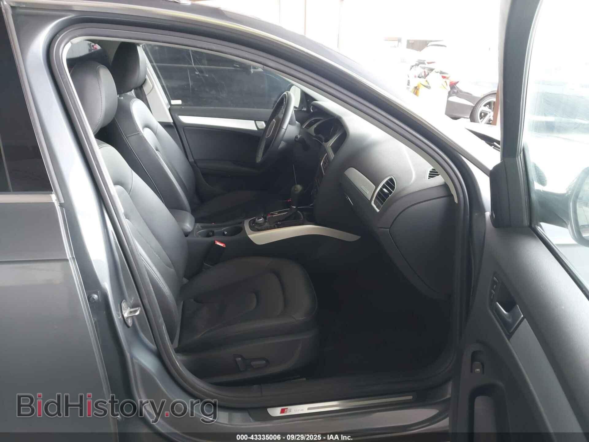 2012 AUDI A4 - VIN: WAU4FAFL8CA067156 - Фото 5