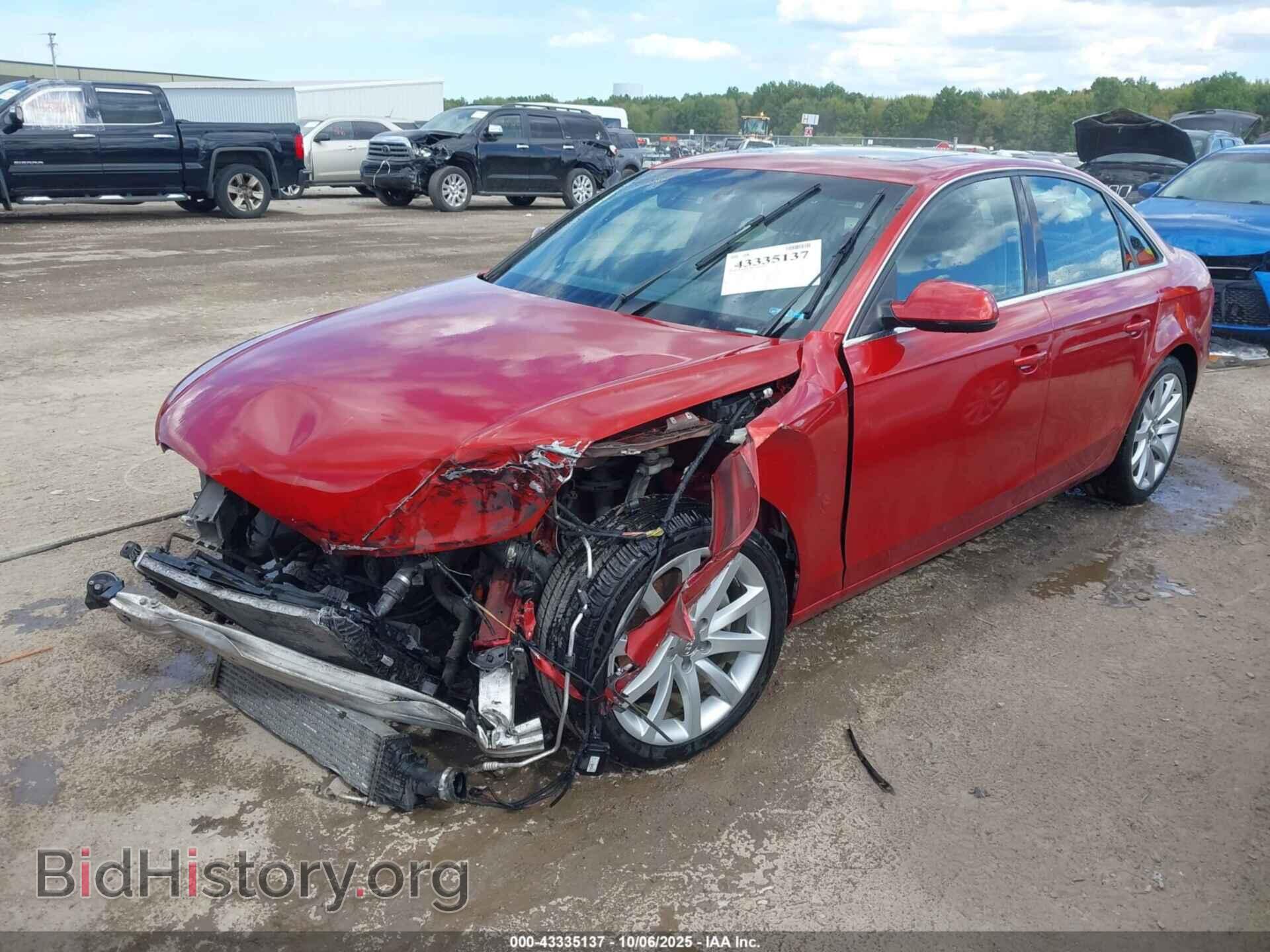 2013 AUDI A4 - VIN: WAUKFAFL3DN034986 - Photo 2