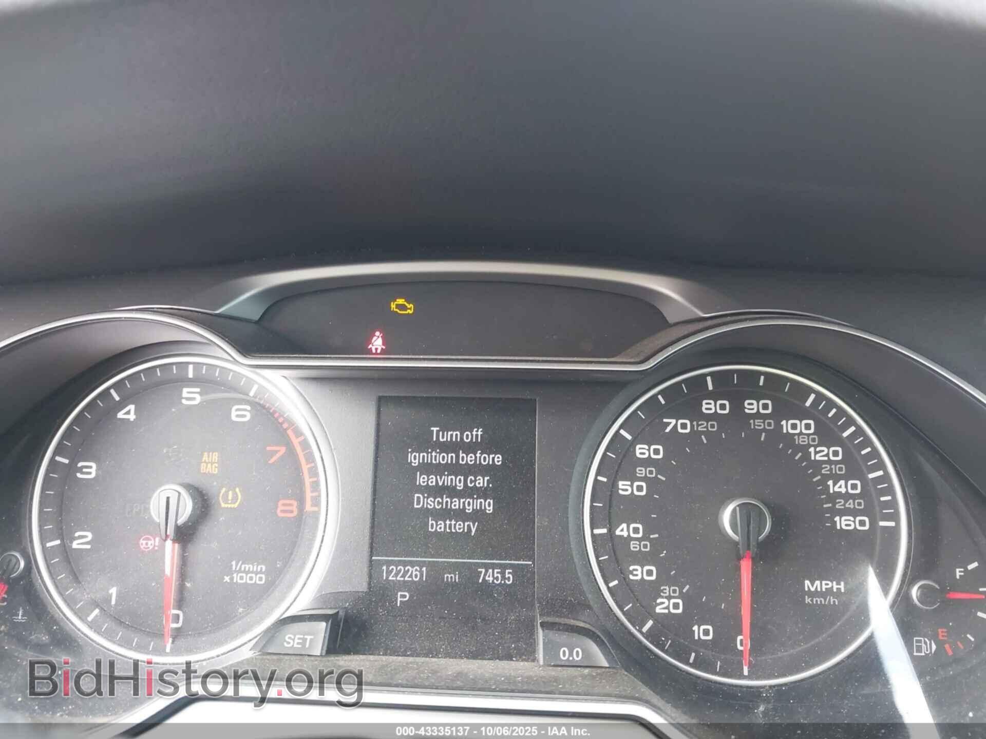 2013 AUDI A4 - VIN: WAUKFAFL3DN034986 - Photo 7