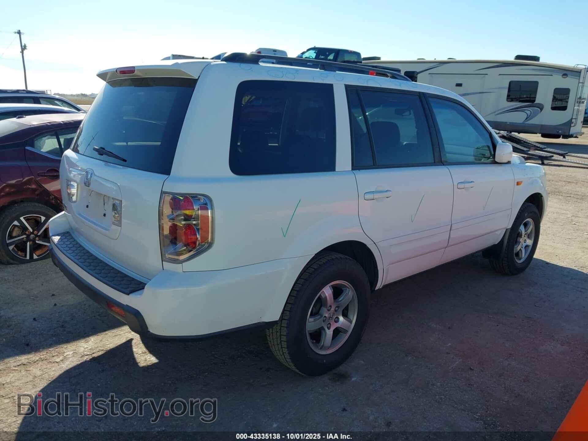 2007 HONDA PILOT - VIN: 5FNYF28407B005411 - Photo 4