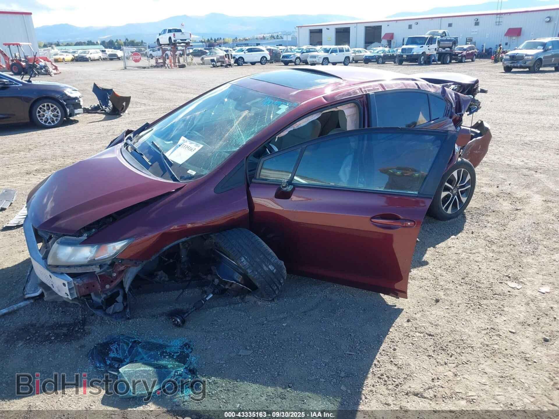2015 HONDA CIVIC - VIN: 2HGFB2F81FH558202 - Фото 2