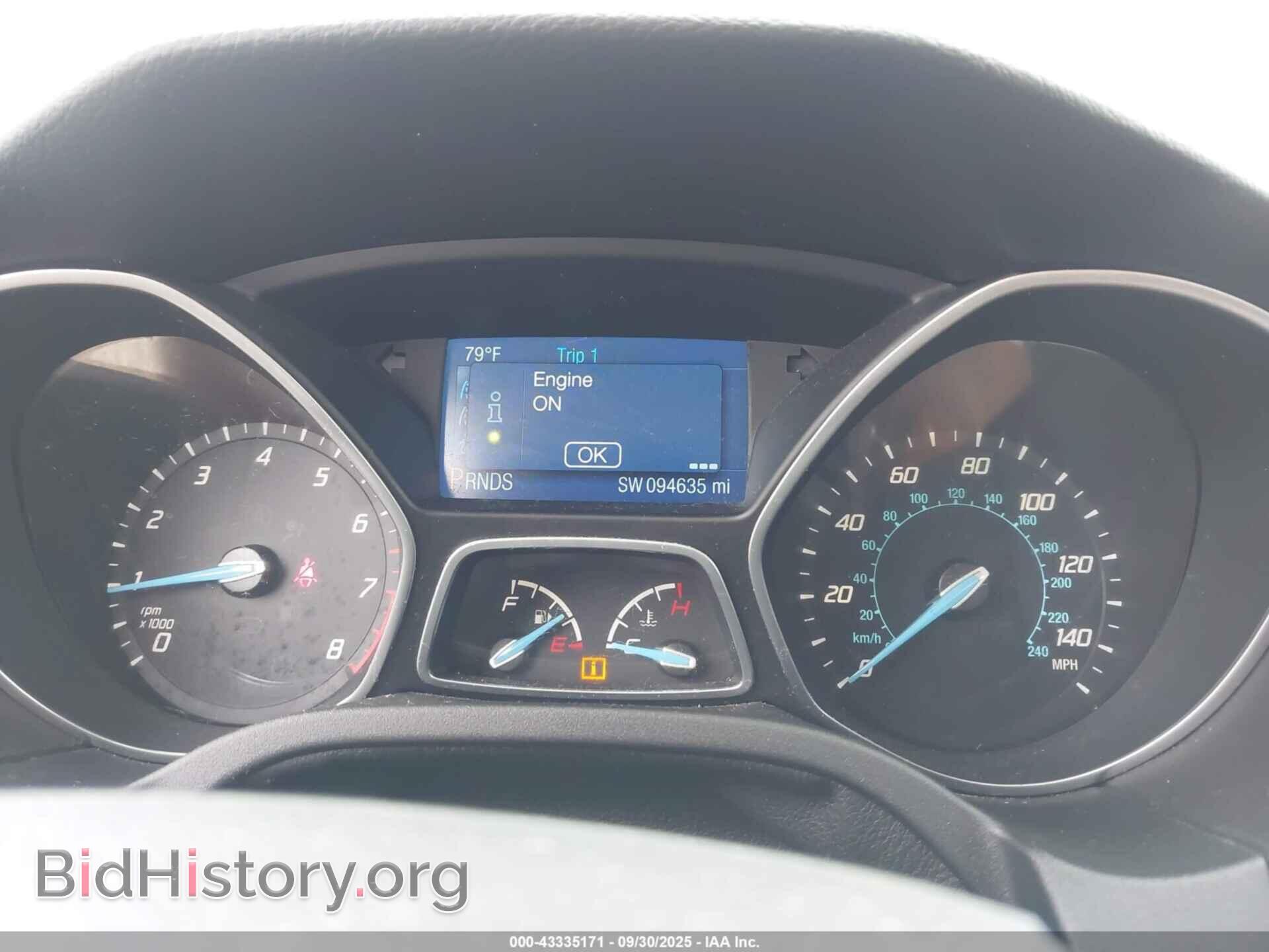 2014 FORD FOCUS - VIN: 1FADP3F22EL235664 - Фото 7