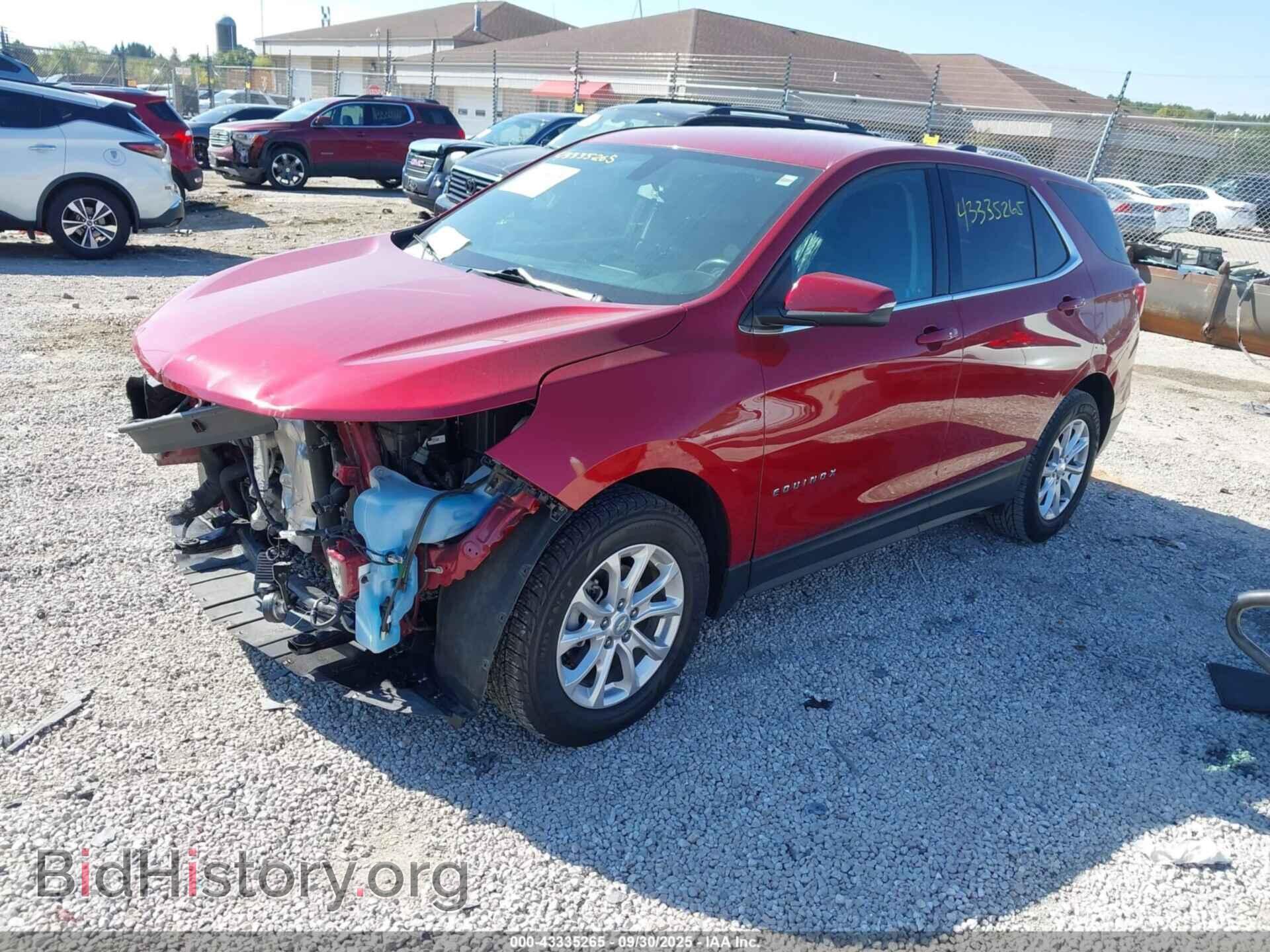 2019 CHEVROLET EQUINOX - VIN: 3GNAXUEV3KL327145 - Фото 2