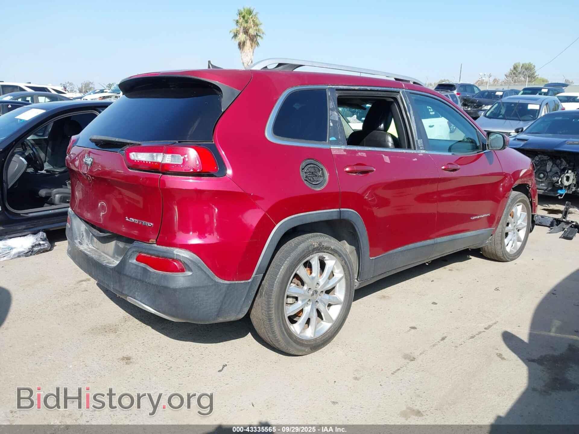 2016 JEEP CHEROKEE - VIN: 1C4PJLDB7GW164880 - Фото 4