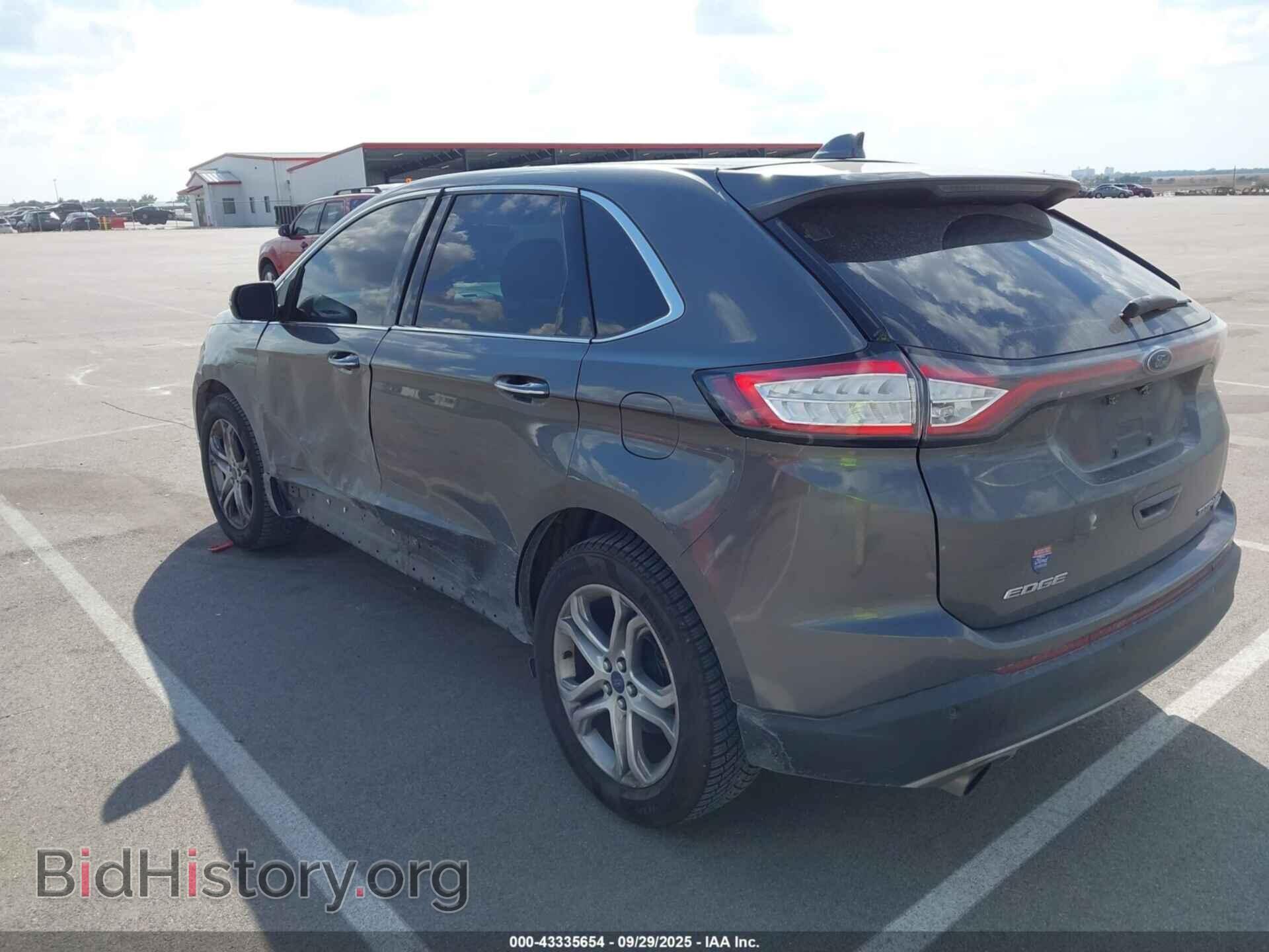 2015 FORD EDGE - VIN: 2FMTK4K9XFBB00930 - Фото 3