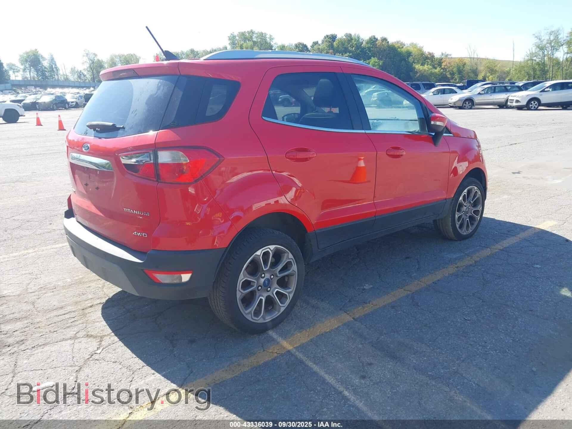 2020 FORD ECOSPORT - VIN: MAJ6S3KL2LC329630 - Фото 4