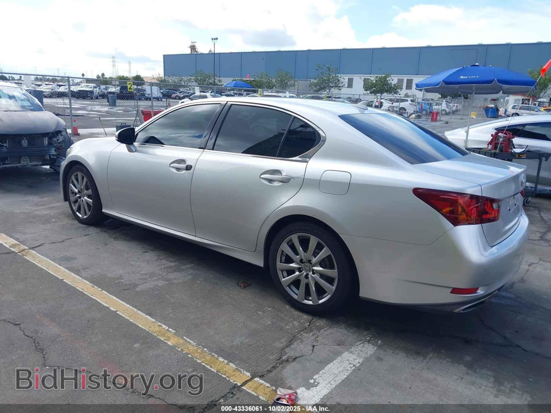 2014 LEXUS GS 350 - VIN: JTHBE1BL5E5034368 - Фото 3