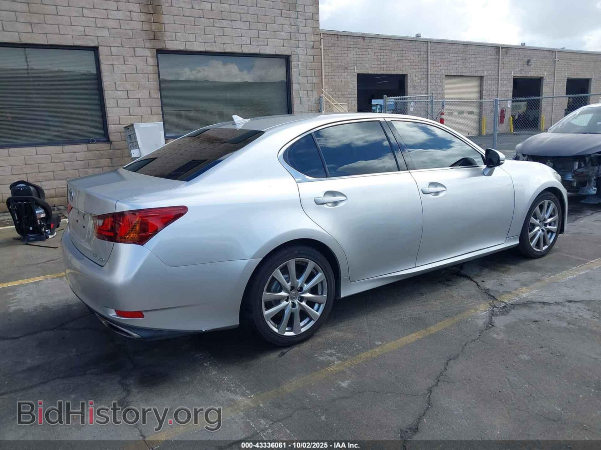 2014 LEXUS GS 350 - VIN: JTHBE1BL5E5034368 - Фото 4