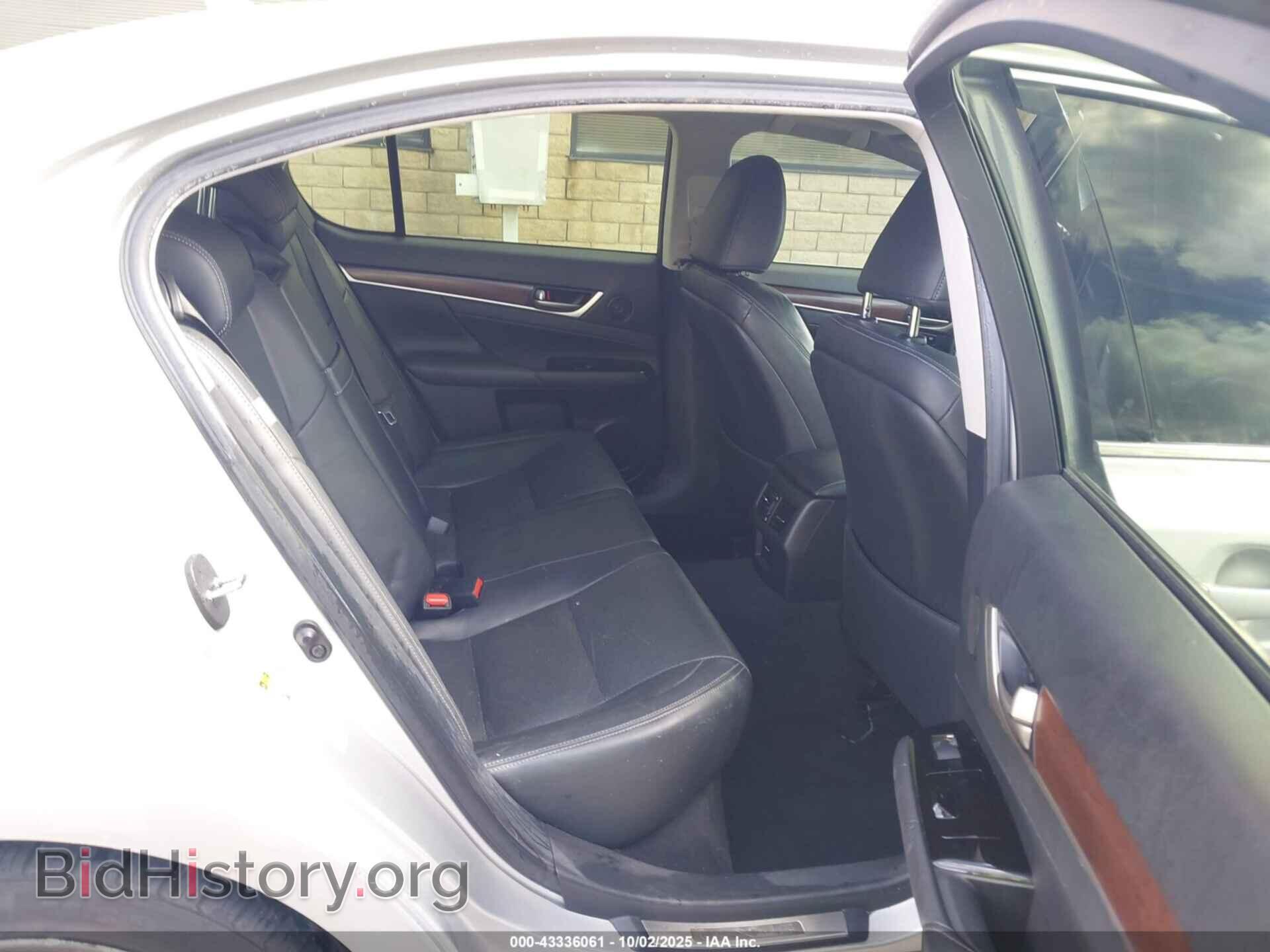2014 LEXUS GS 350 - VIN: JTHBE1BL5E5034368 - Фото 8