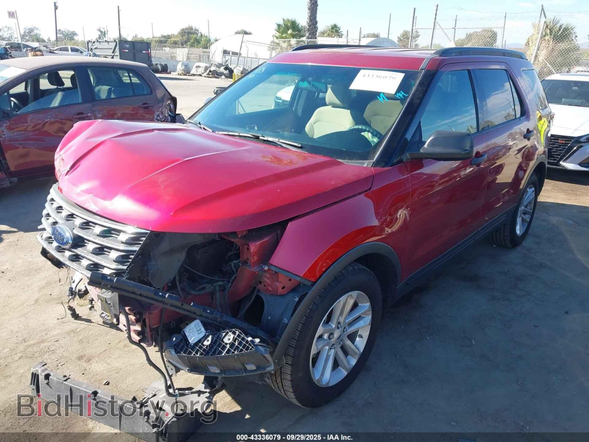 2016 FORD EXPLORER - VIN: 1FM5K7B86GGA62253 - Фото 2