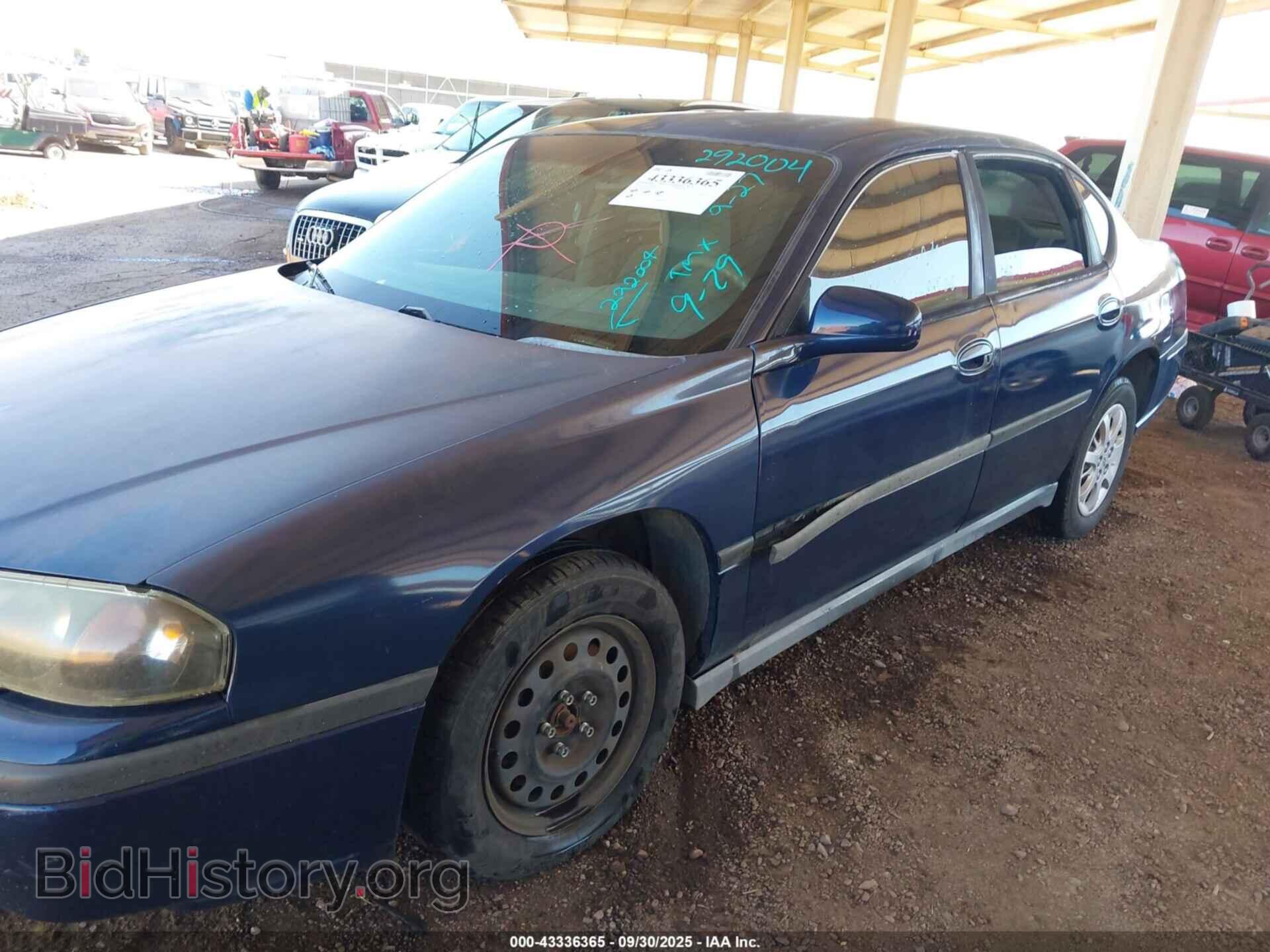 2005 CHEVROLET IMPALA - VIN: 2G1WF52E159292004 - Фото 6