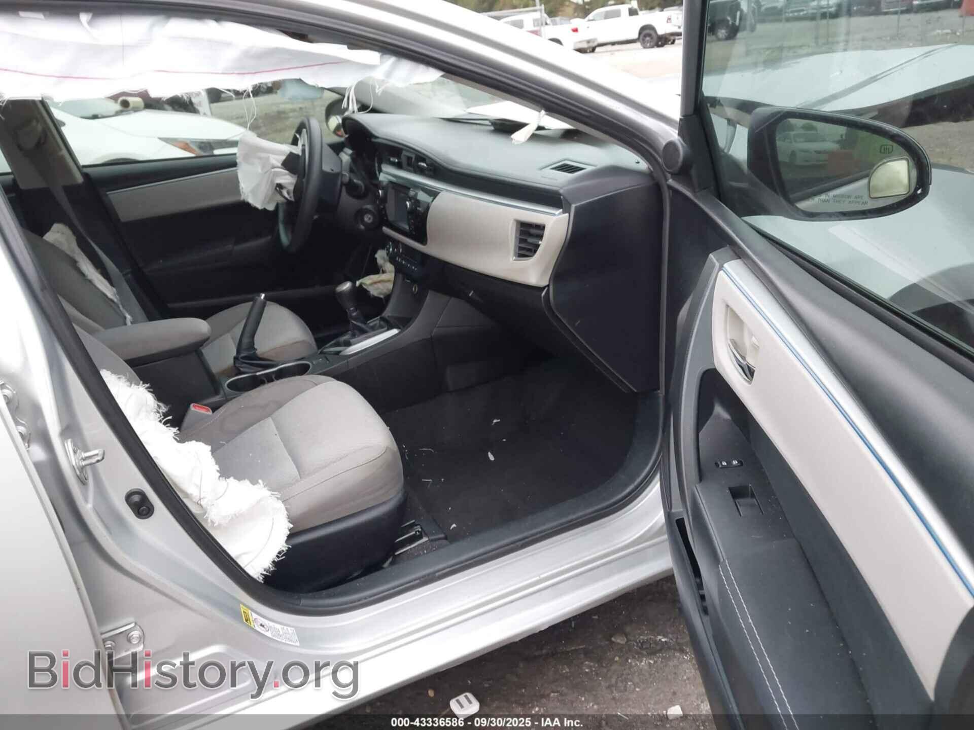 2014 TOYOTA COROLLA - VIN: 5YFBURHE5EP120164 - Фото 5
