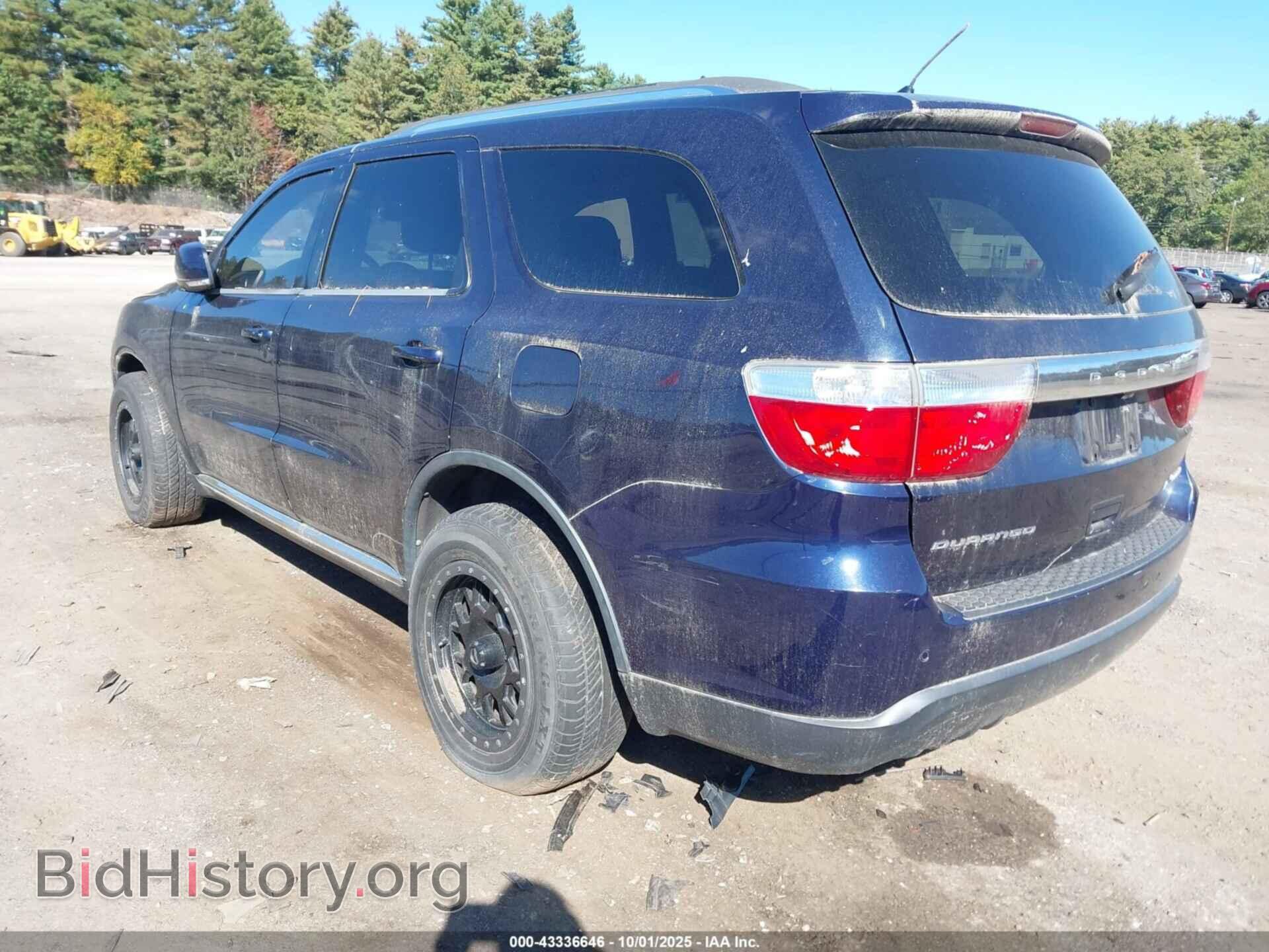 2012 DODGE DURANGO - VIN: 1C4RDHDG2CC335765 - Photo 3
