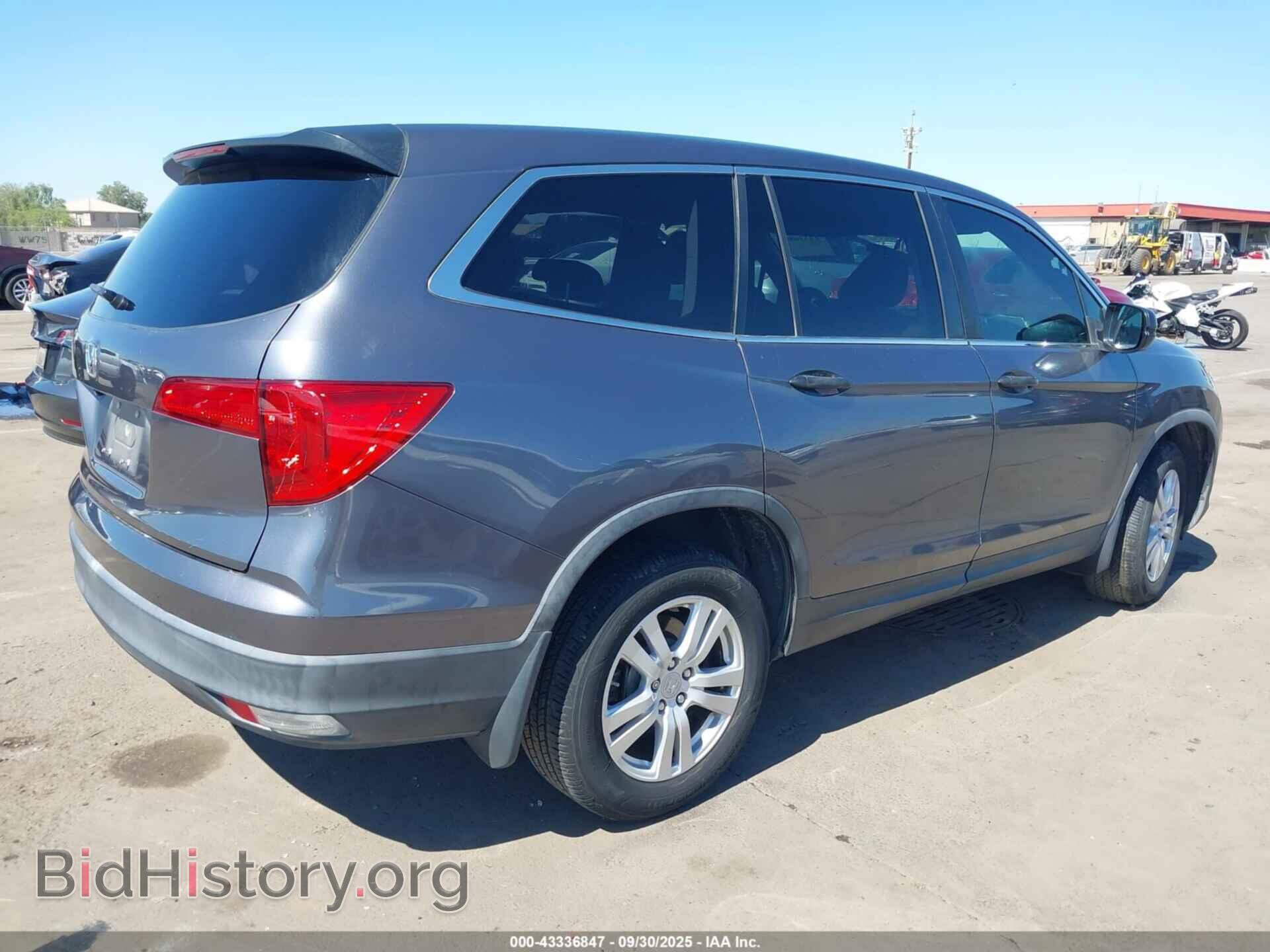 2017 HONDA PILOT - VIN: 5FNYF5H10HB003053 - Фото 4