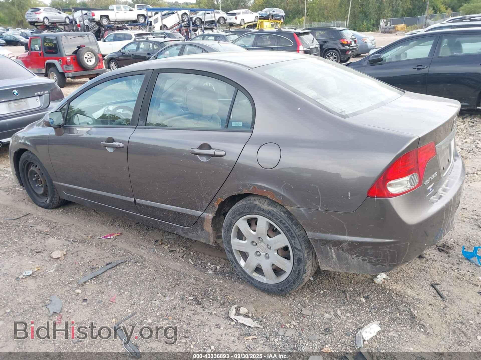 2009 HONDA CIVIC - VIN: 19XFA16539E051836 - Фото 3