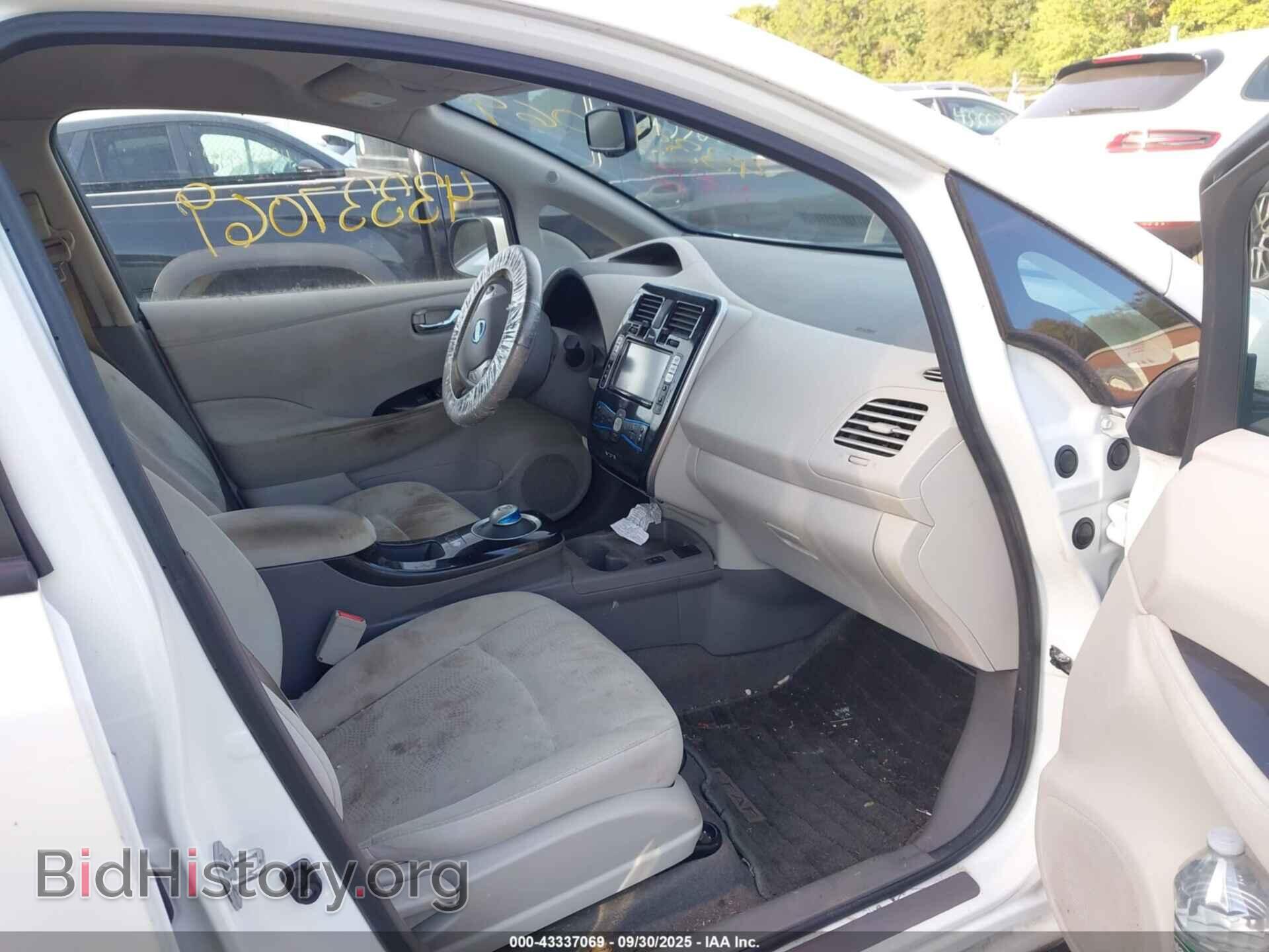 2015 NISSAN LEAF - VIN: 1N4AZ0CP6FC300139 - Фото 5