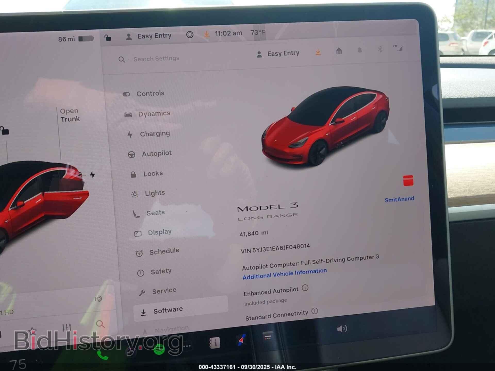2018 TESLA MODEL 3 - VIN: 5YJ3E1EA6JF048014 - Photo 7