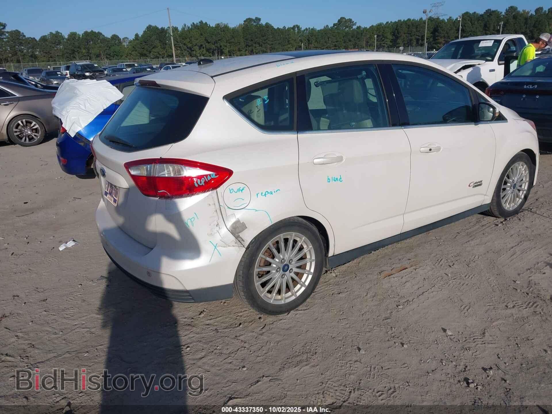 2013 FORD C-MAX ENERGI - VIN: 1FADP5CU8DL552087 - Фото 4