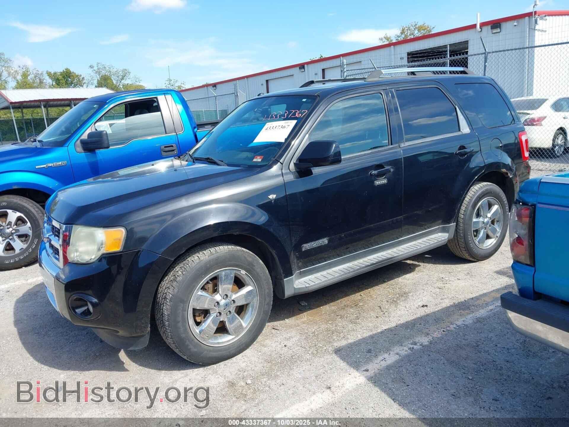 2008 FORD ESCAPE - VIN: 1FMCU04148KA85568 - Фото 2