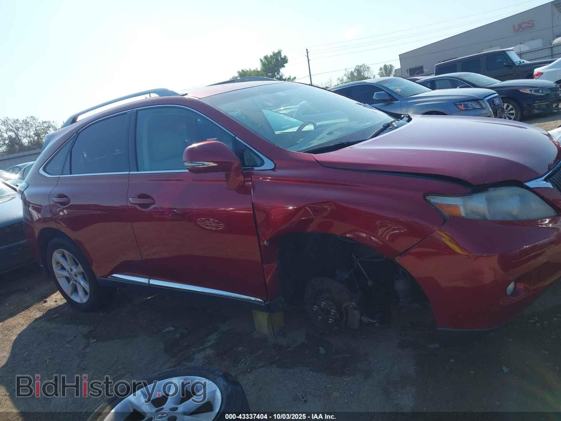 2012 LEXUS RX 350 - VIN: 2T2BK1BA3CC143190 - Фото 14