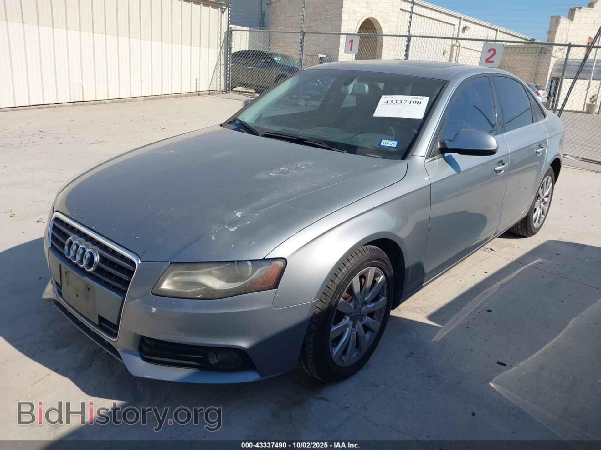 2011 AUDI A4 - VIN: WAUEFAFLXBN032968 - Фото 2