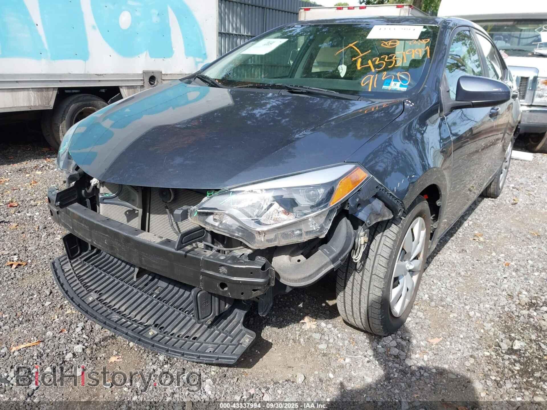 2015 TOYOTA COROLLA - VIN: 2T1BURHEXFC423751 - Фото 2